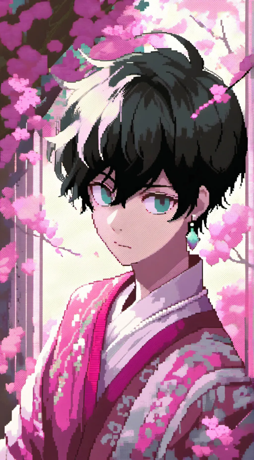 ai character: deku  background