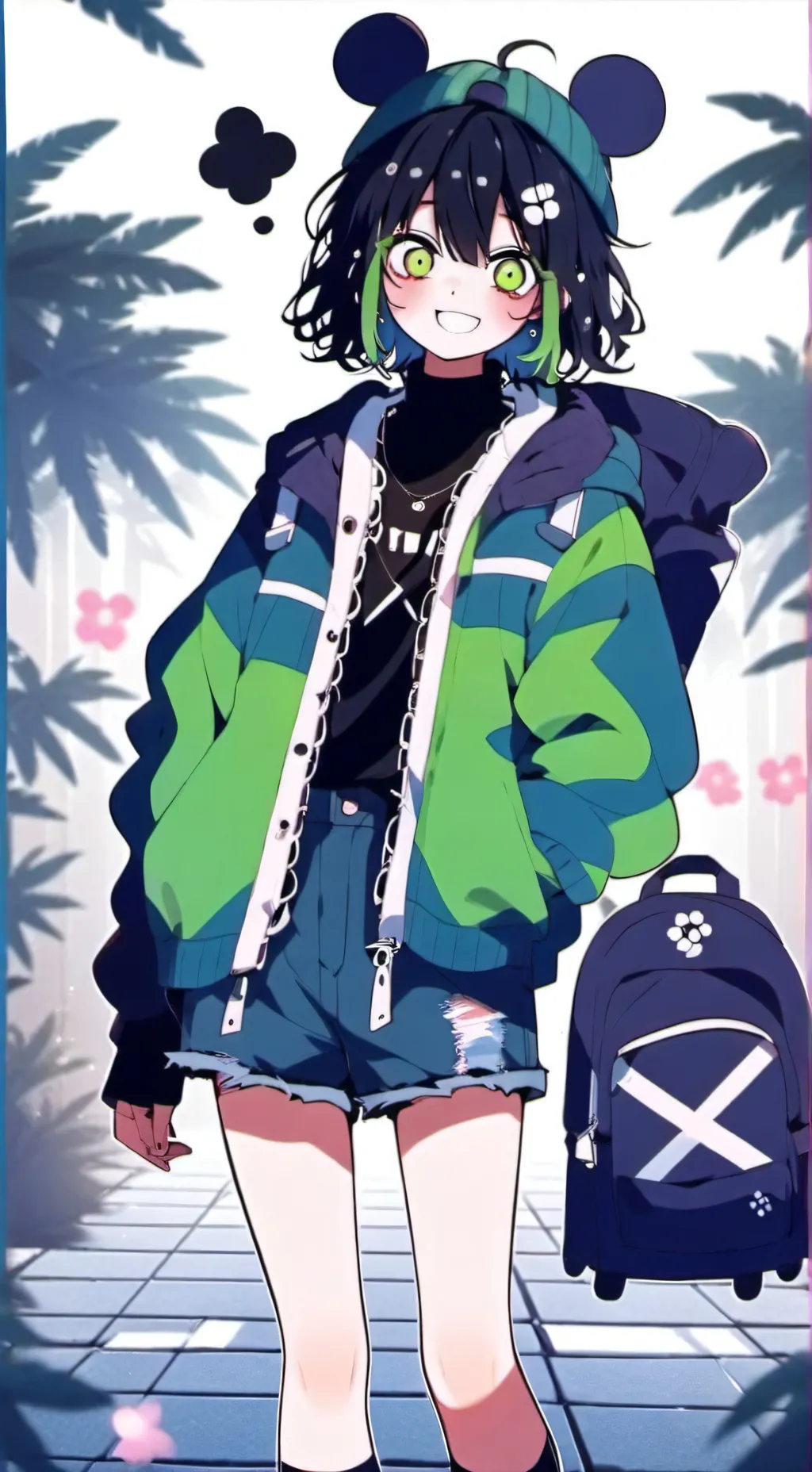 ai character: Lily  background