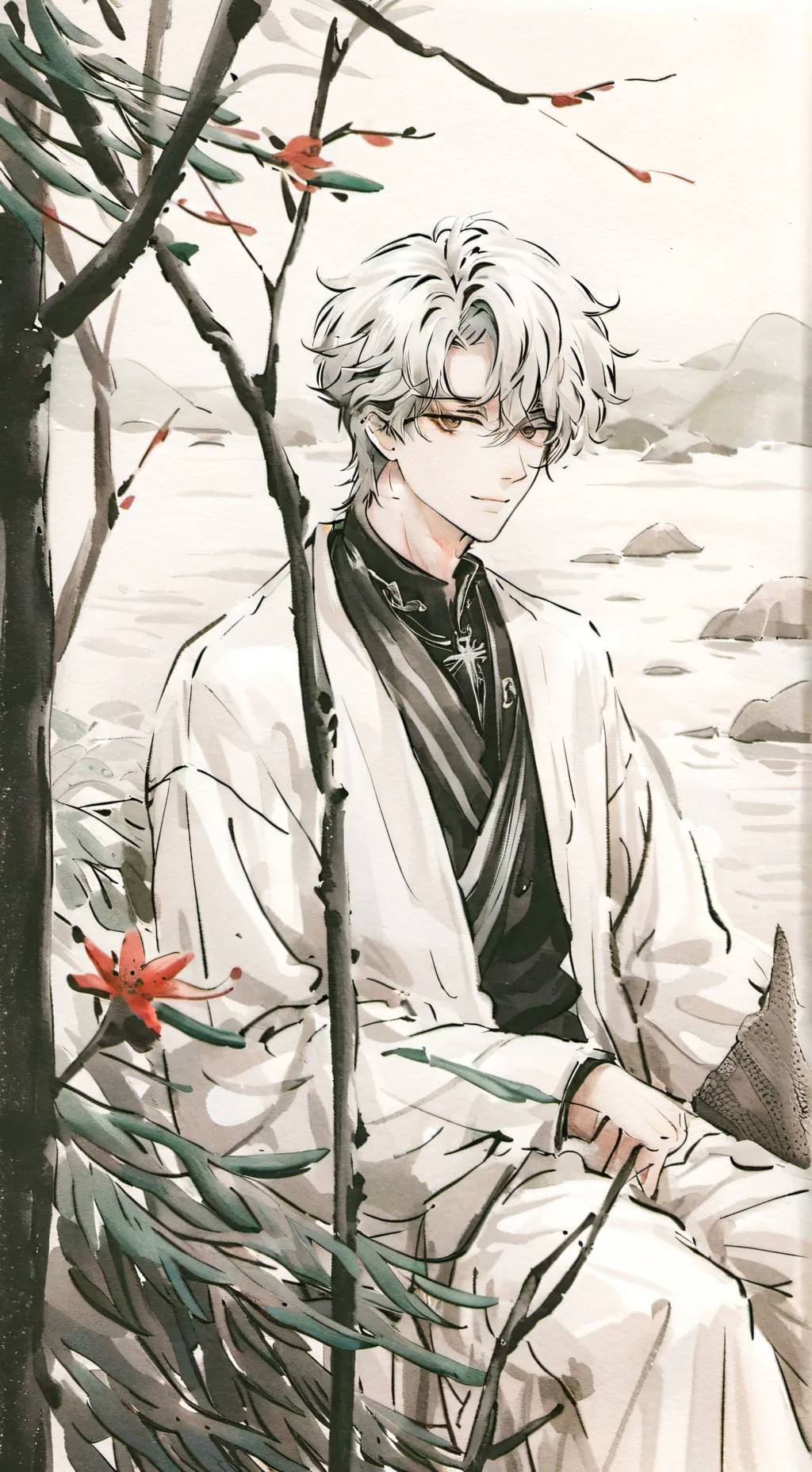 ai character: June~`|• background