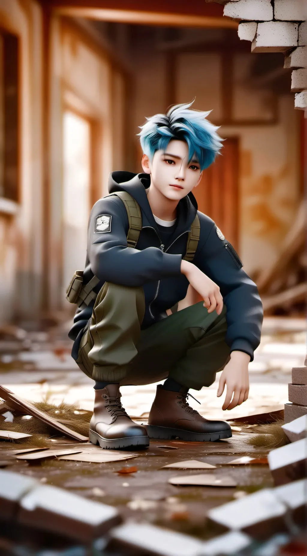 ai character: luke background