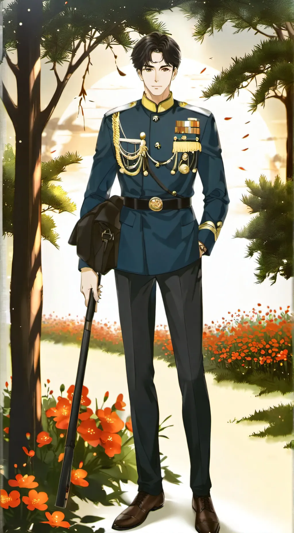 ai character: CH+SH  background