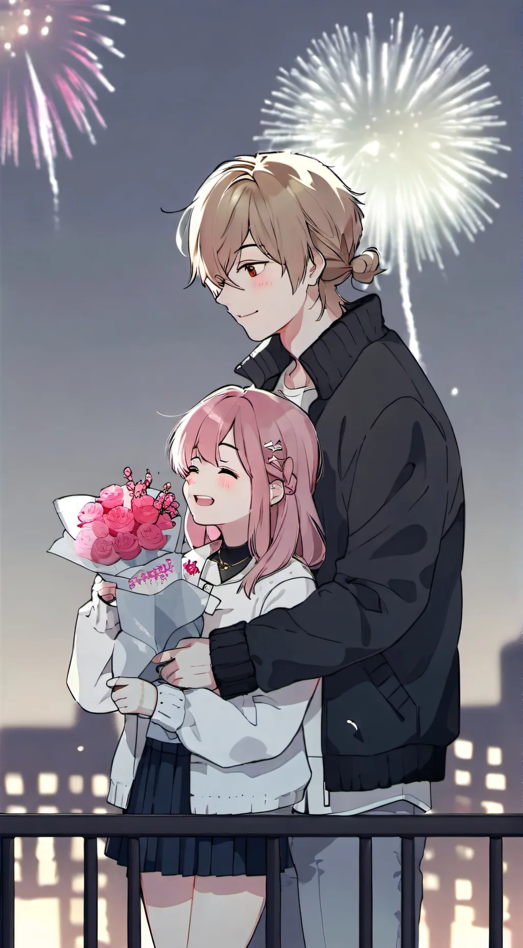 ai character: Ace and you  background