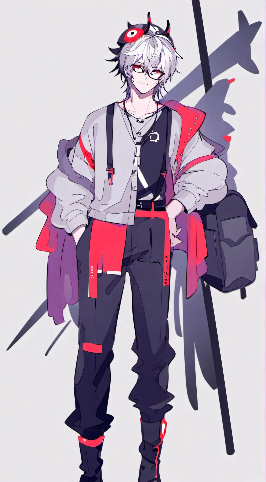 ai character: LEO background