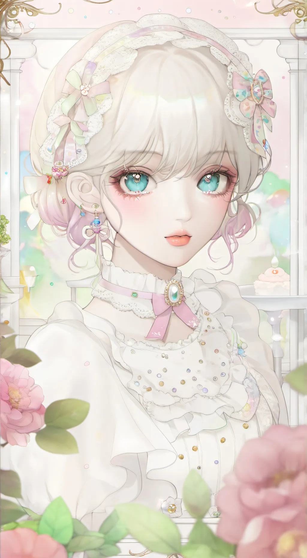 ai character: hola😊 no se jejeje background