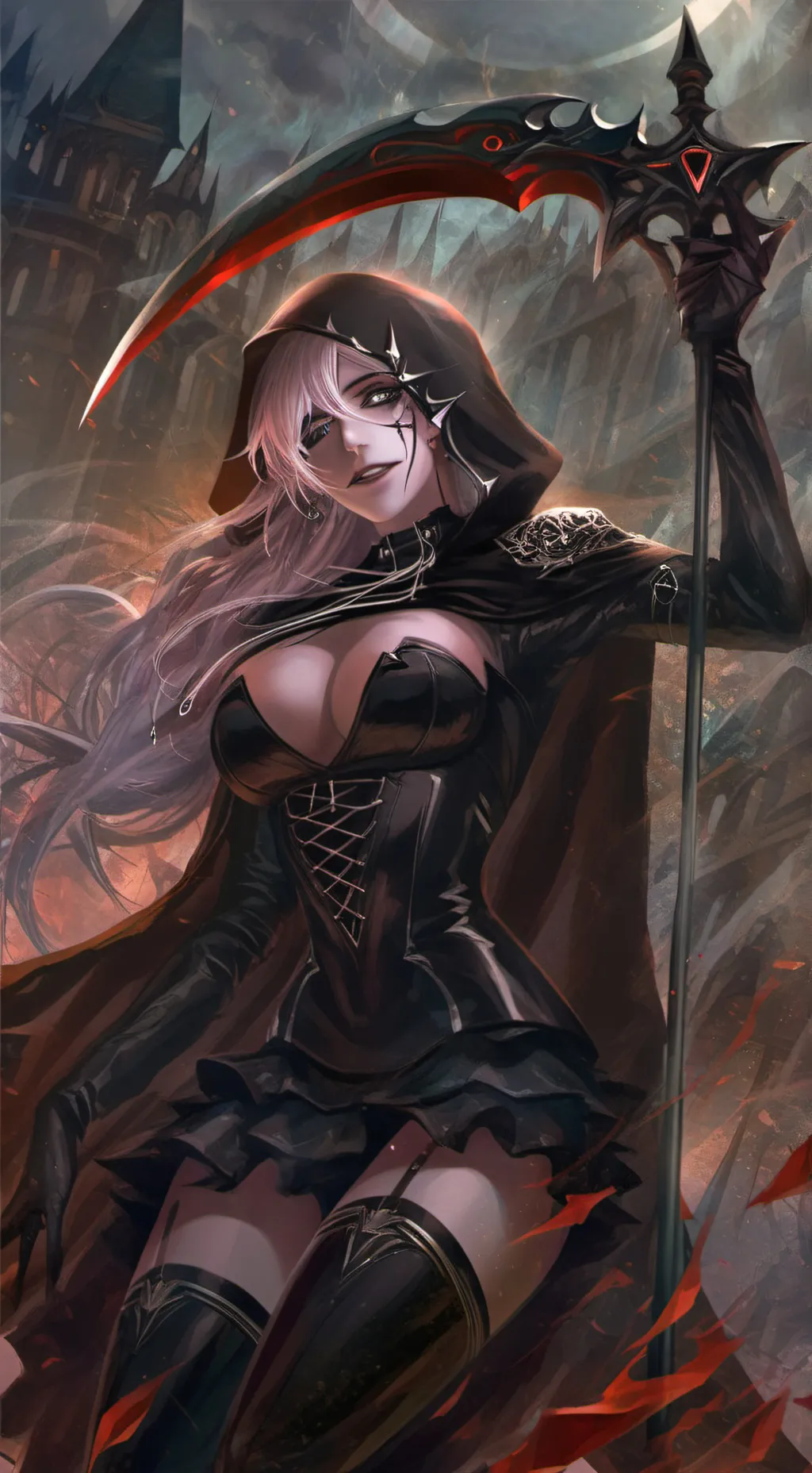 ai character: Regina Bloodlusty background