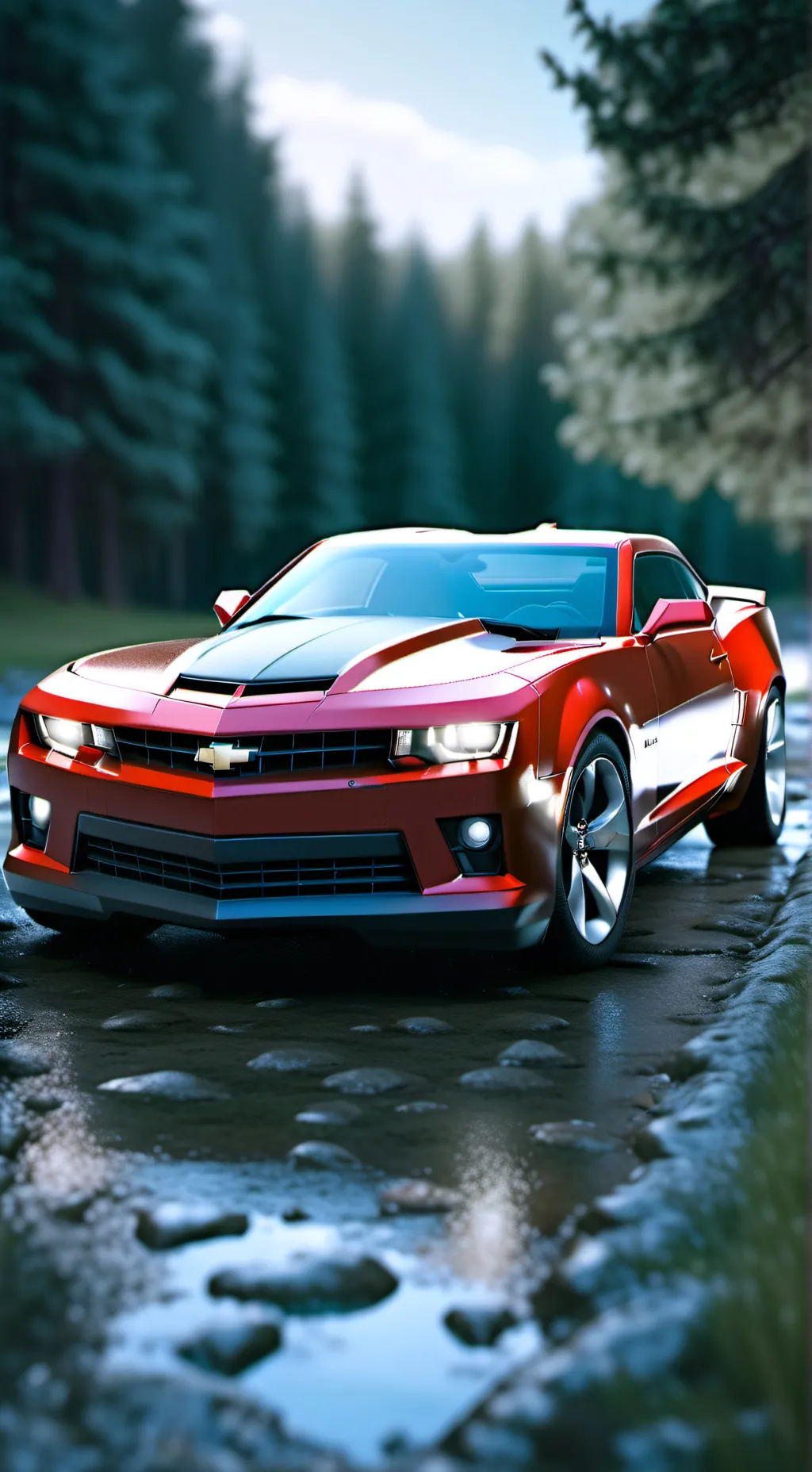 ai character: heisenwolf car background