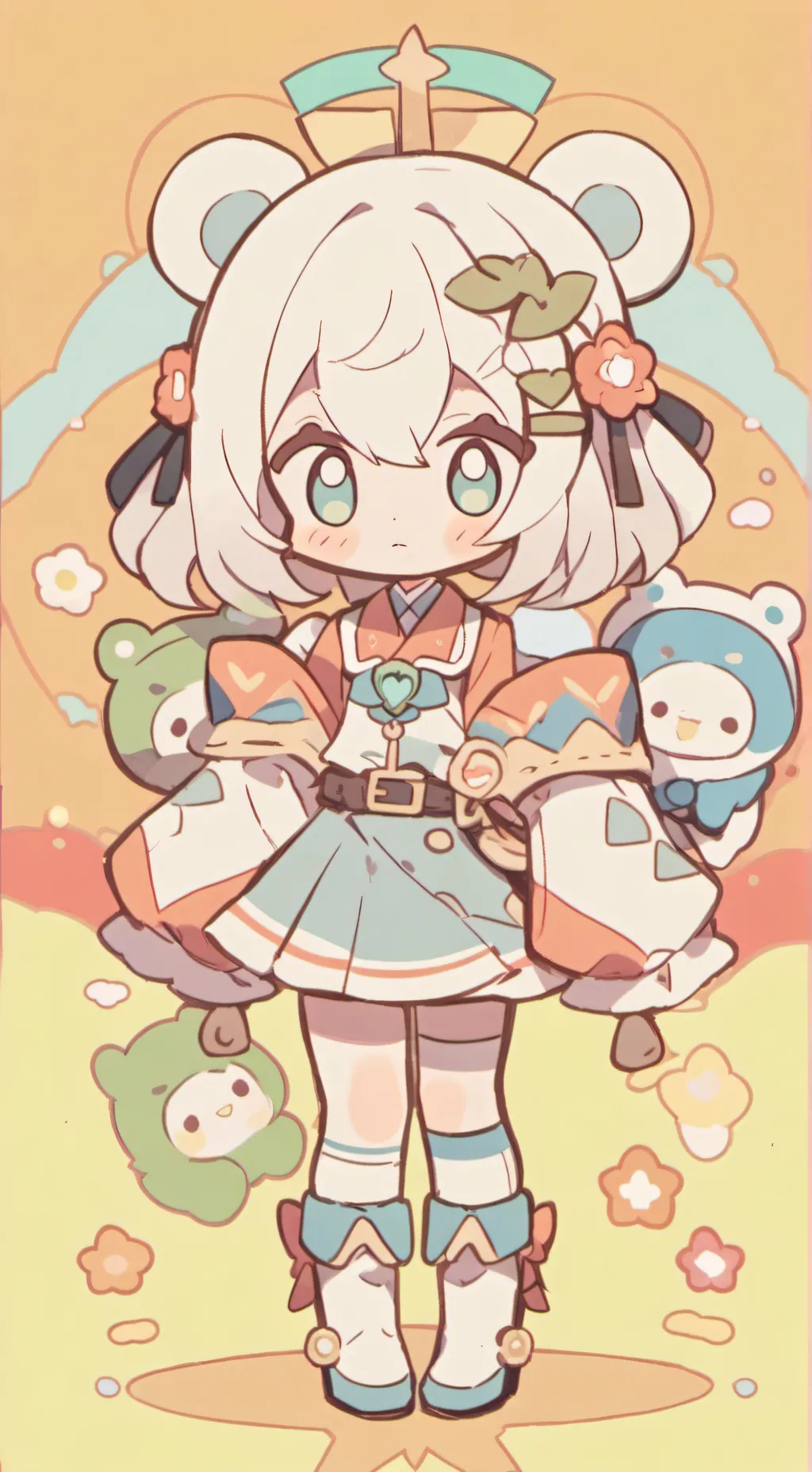 ai character: Croccantella background