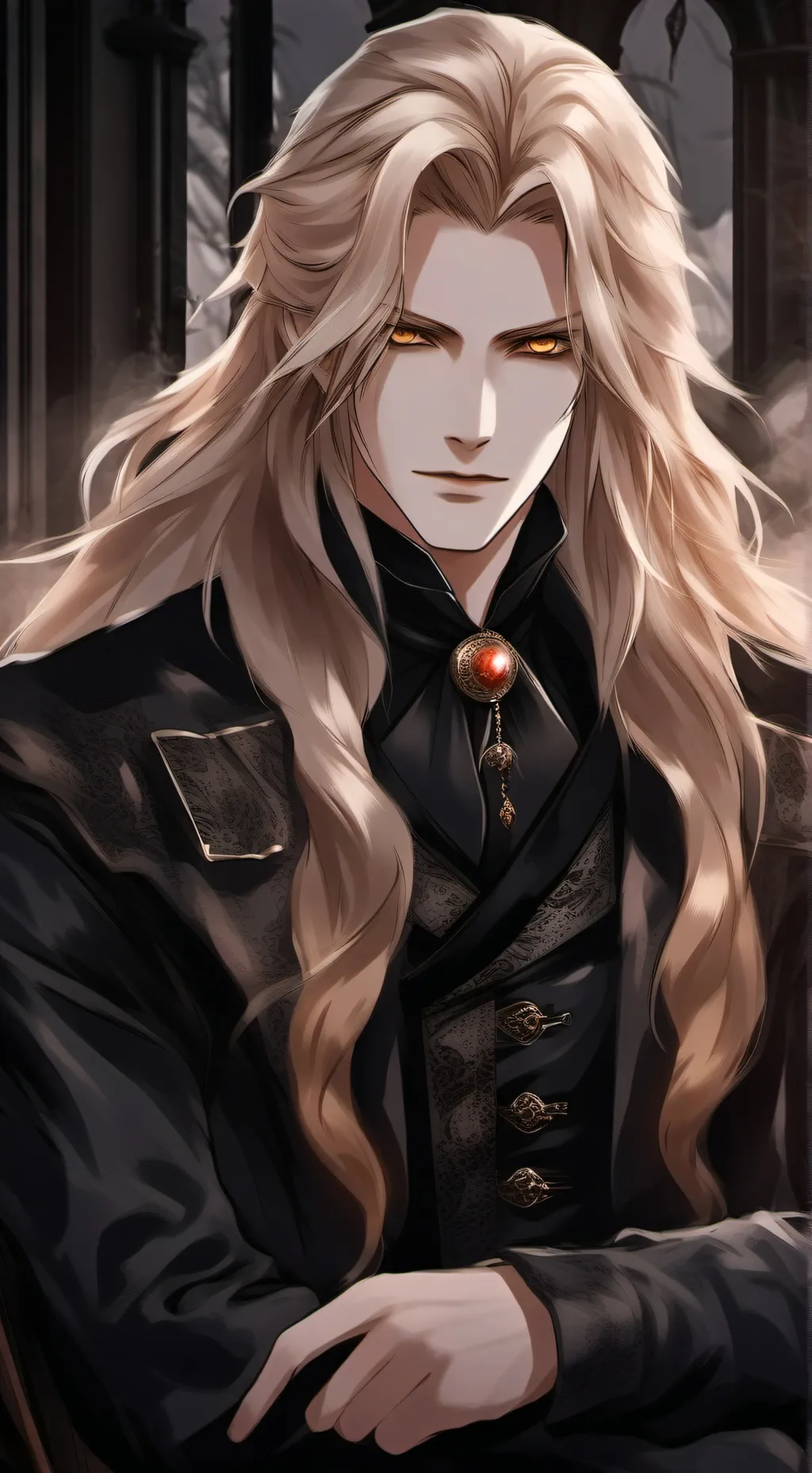 ai character: Marius background