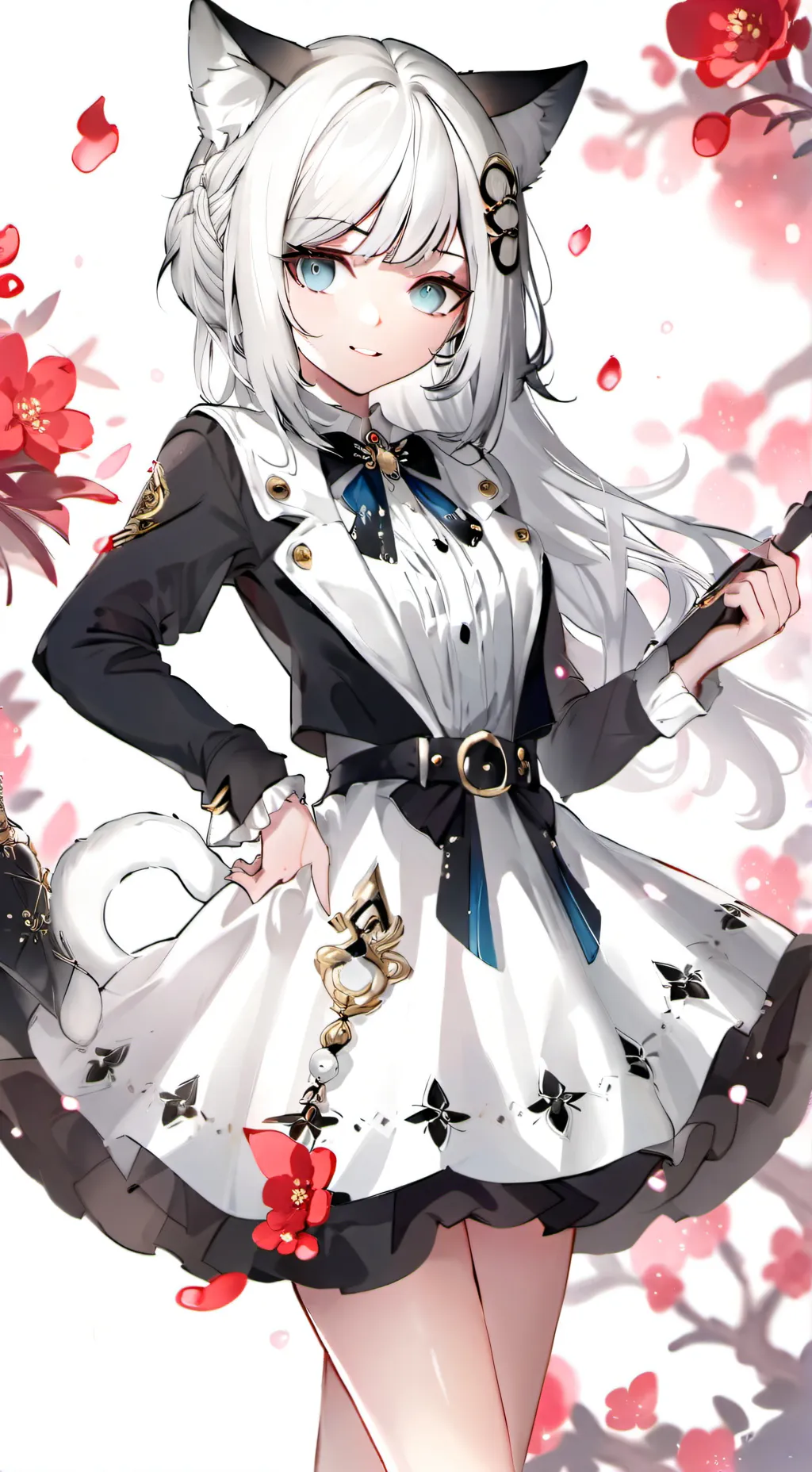 ai character: Wenda (My AU) background