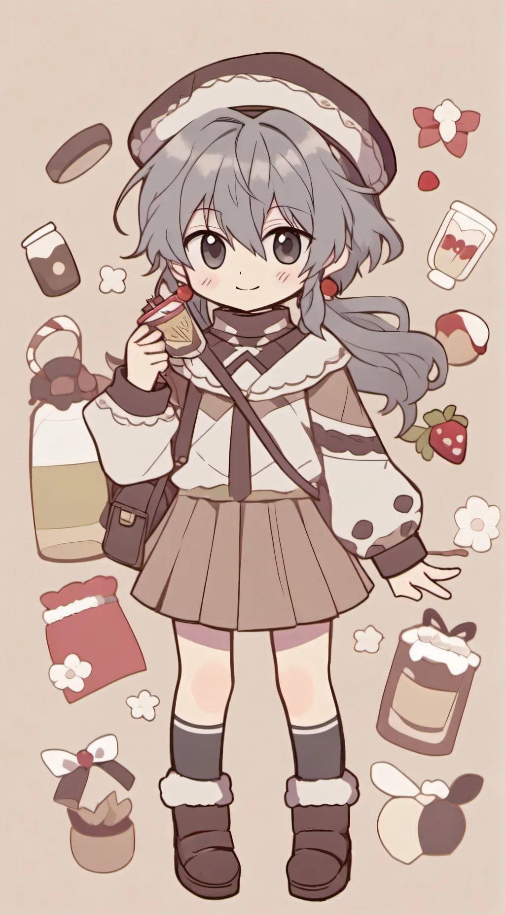 ai character: ella es tu hermana background