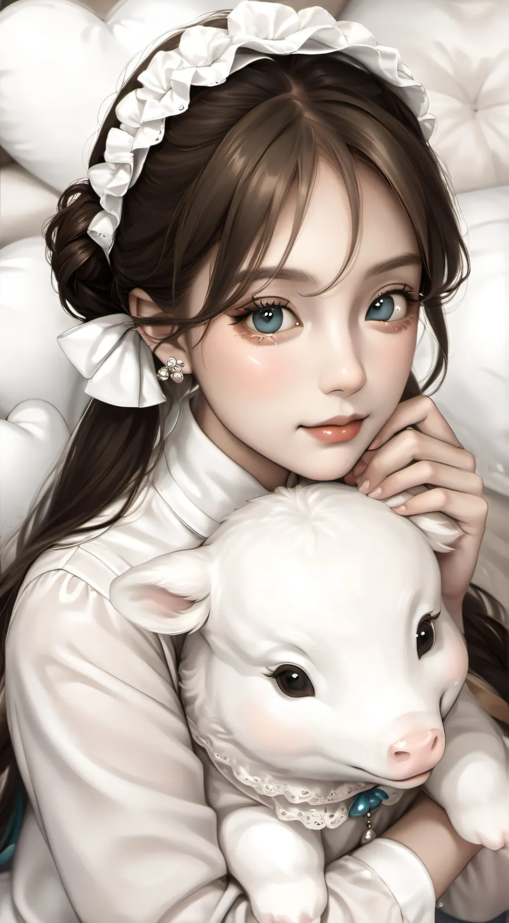 ai character: Alicia  background