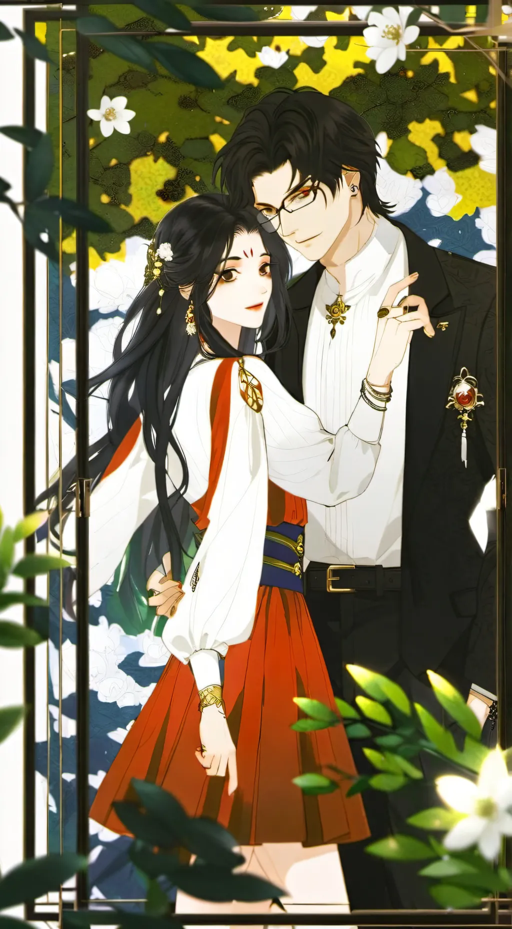 ai character: YOUR FRIENDS background