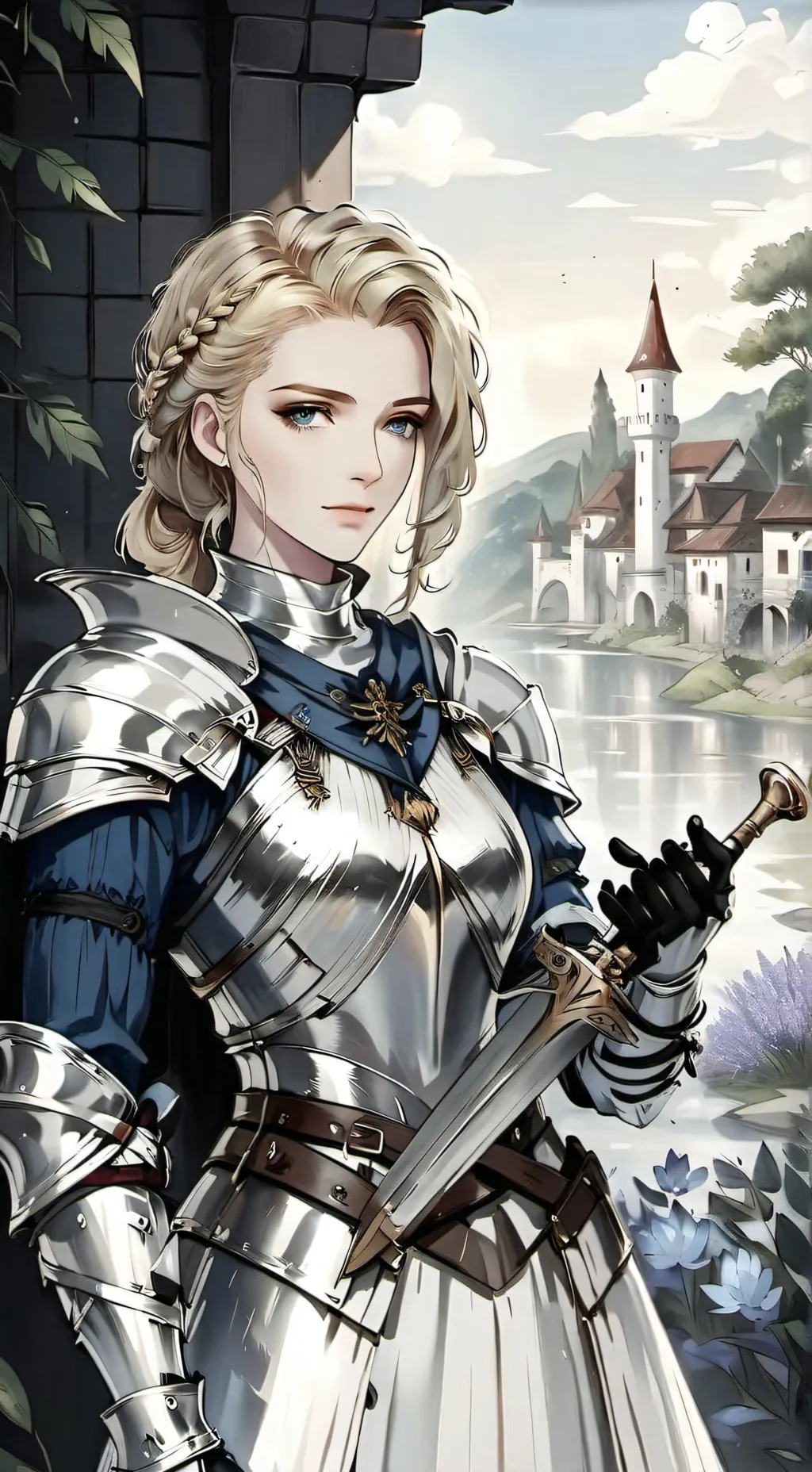 ai character: 菲德丽亚 background