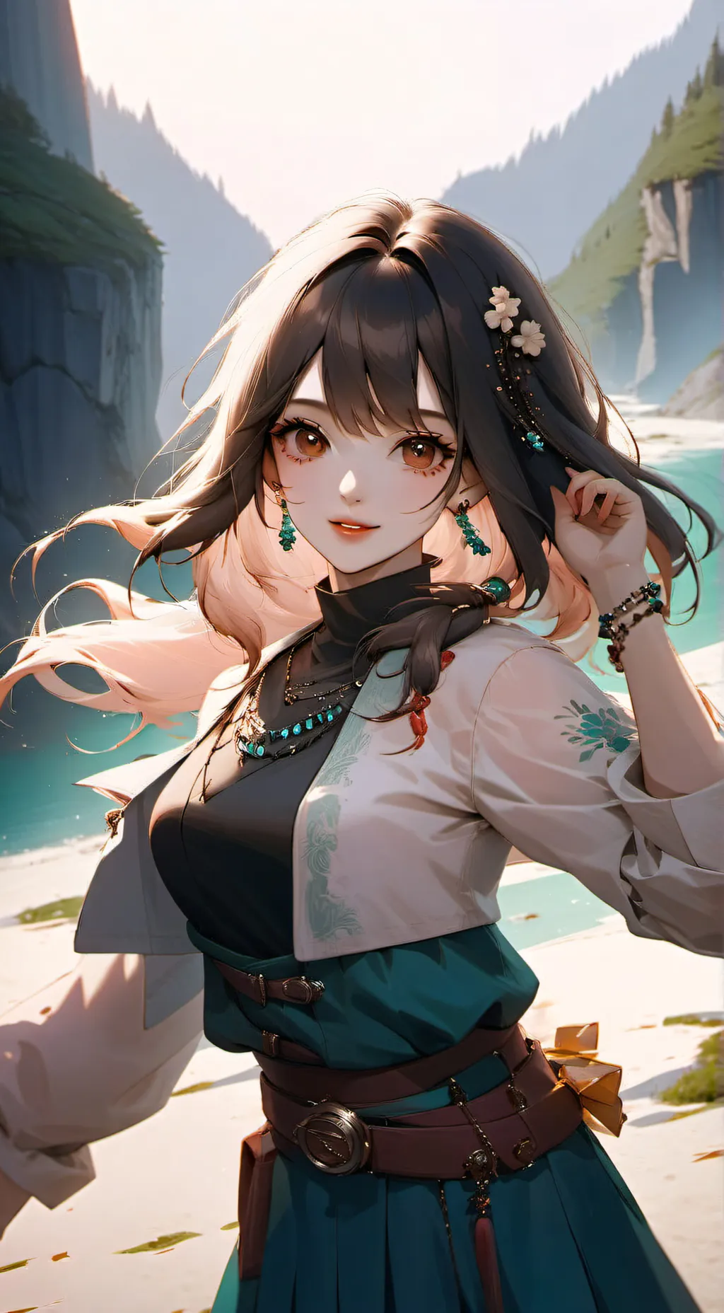 ai character: estrella background