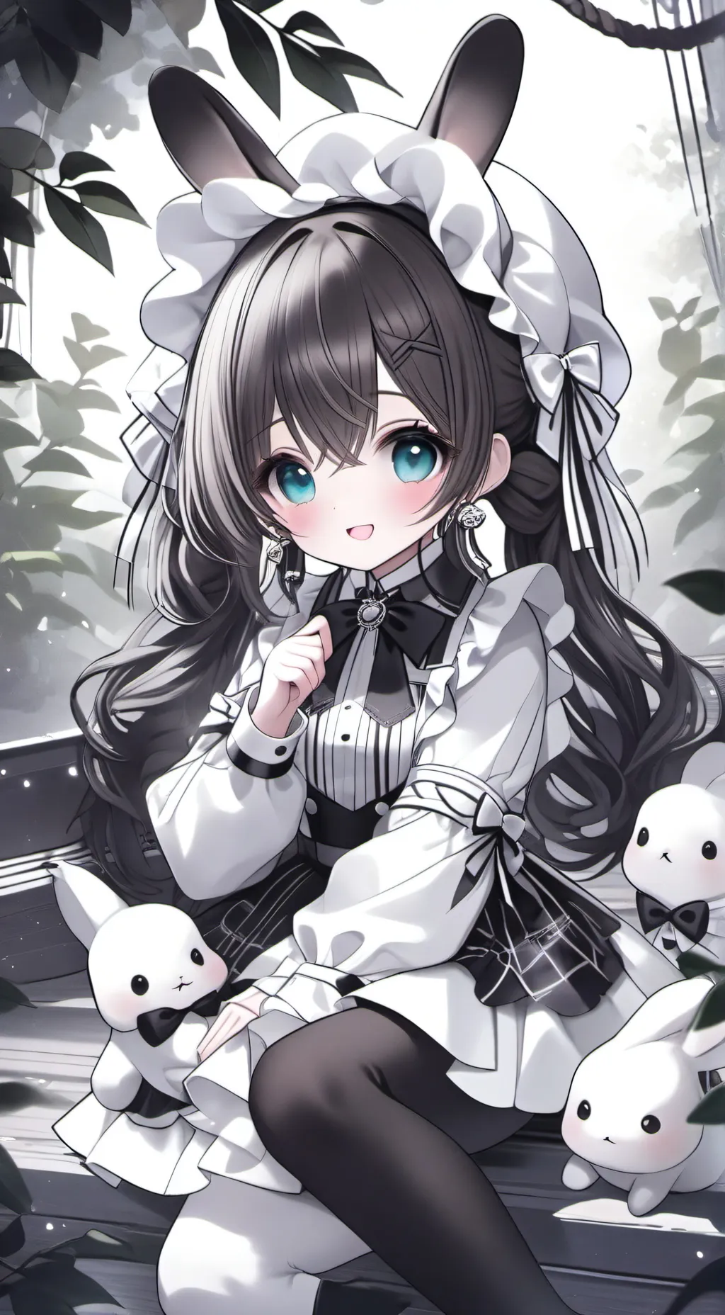 ai character: Melina. background