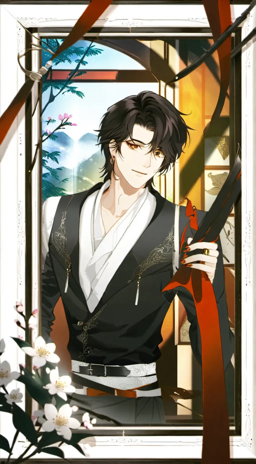 ai character: David background