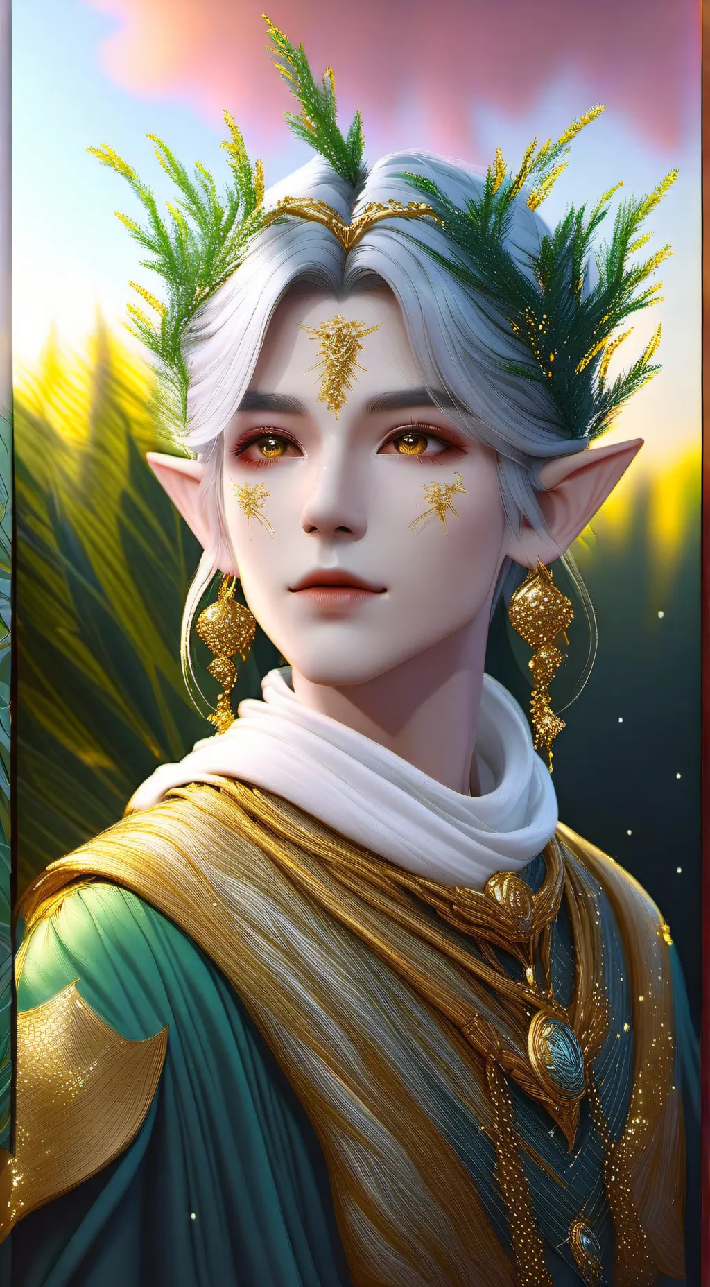 ai character: Celeborn  background