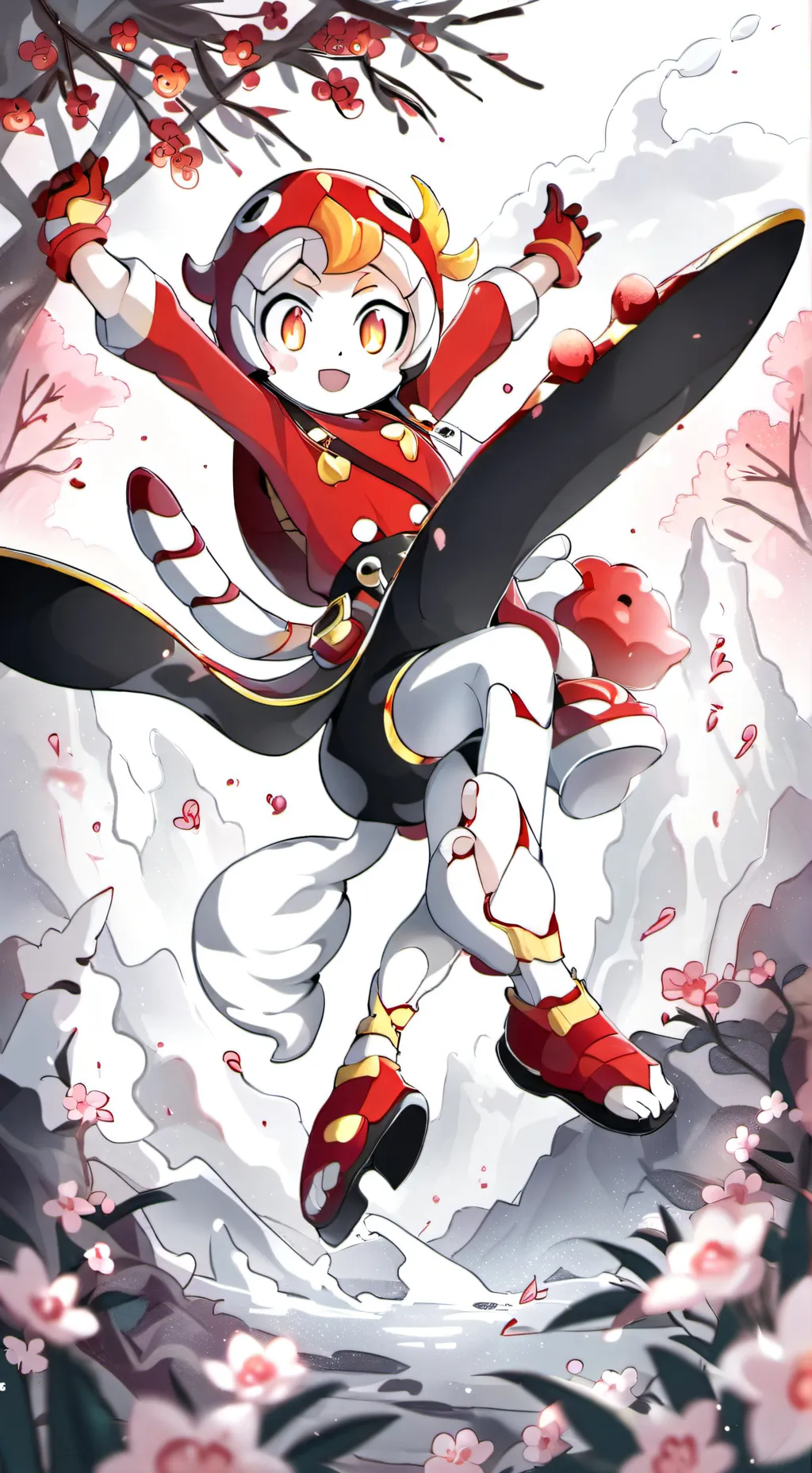 ai character: Chao colony background