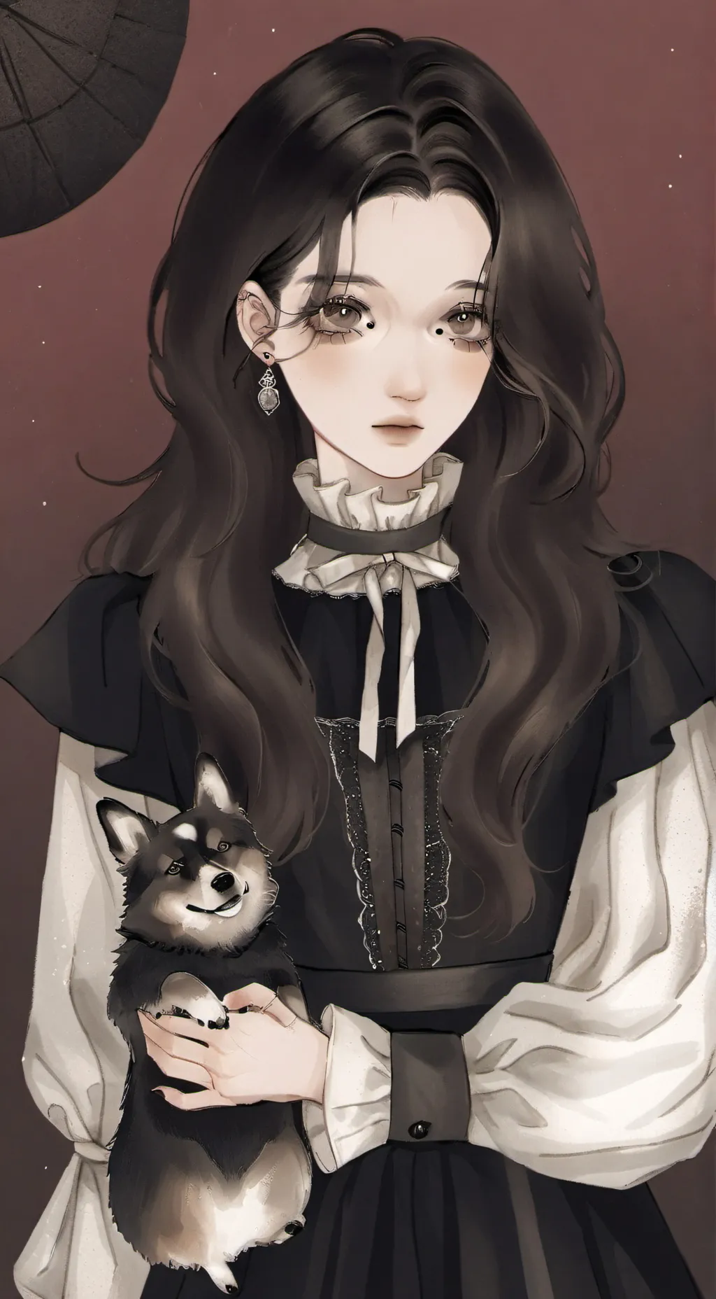 ai character: luiza🥰 background