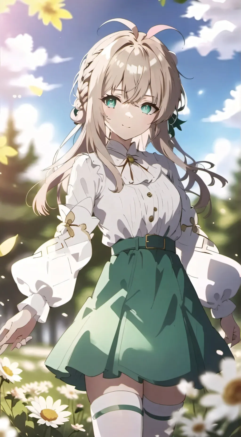 ai character: Amary✨️🌸 background