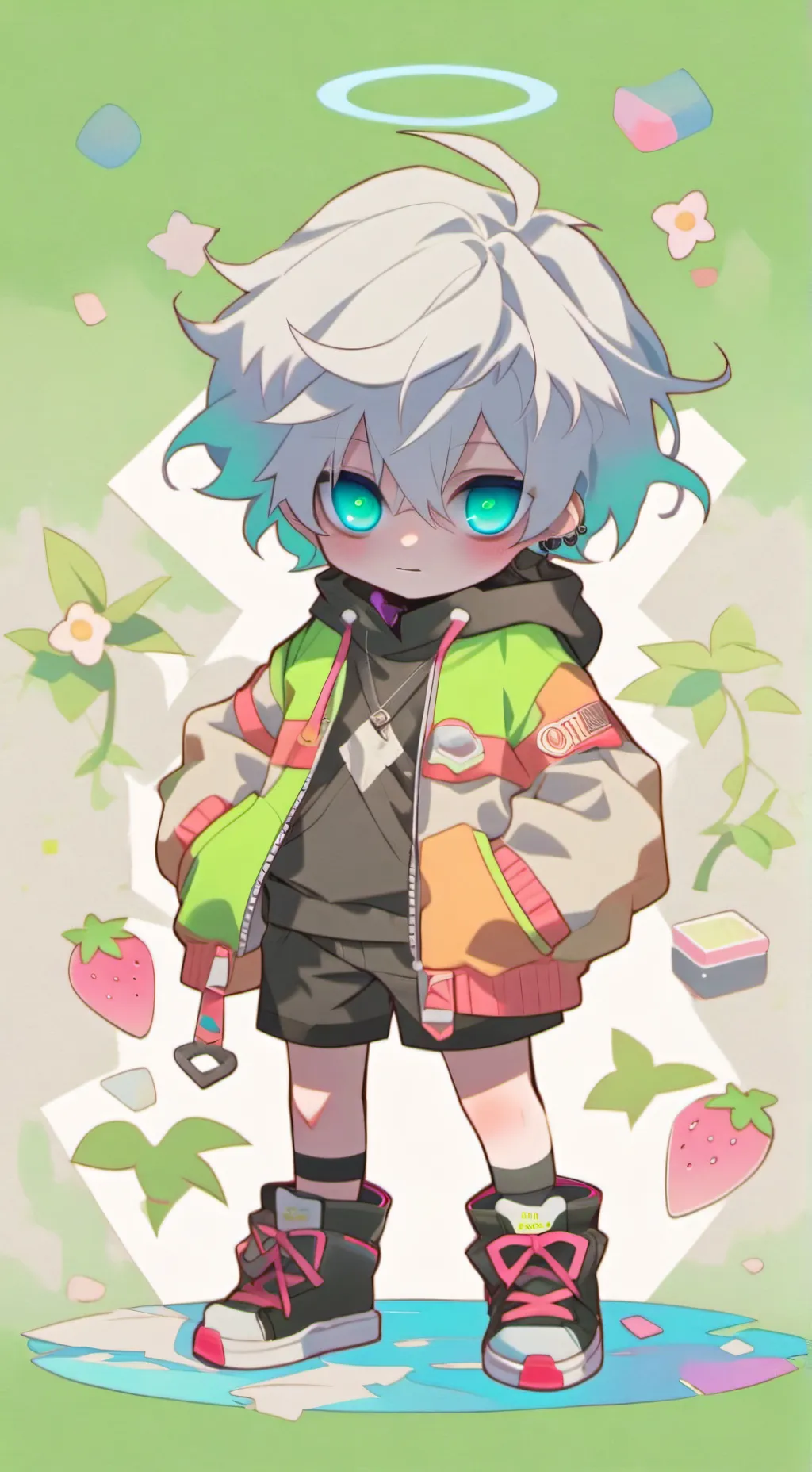 ai character: sus cameraman background