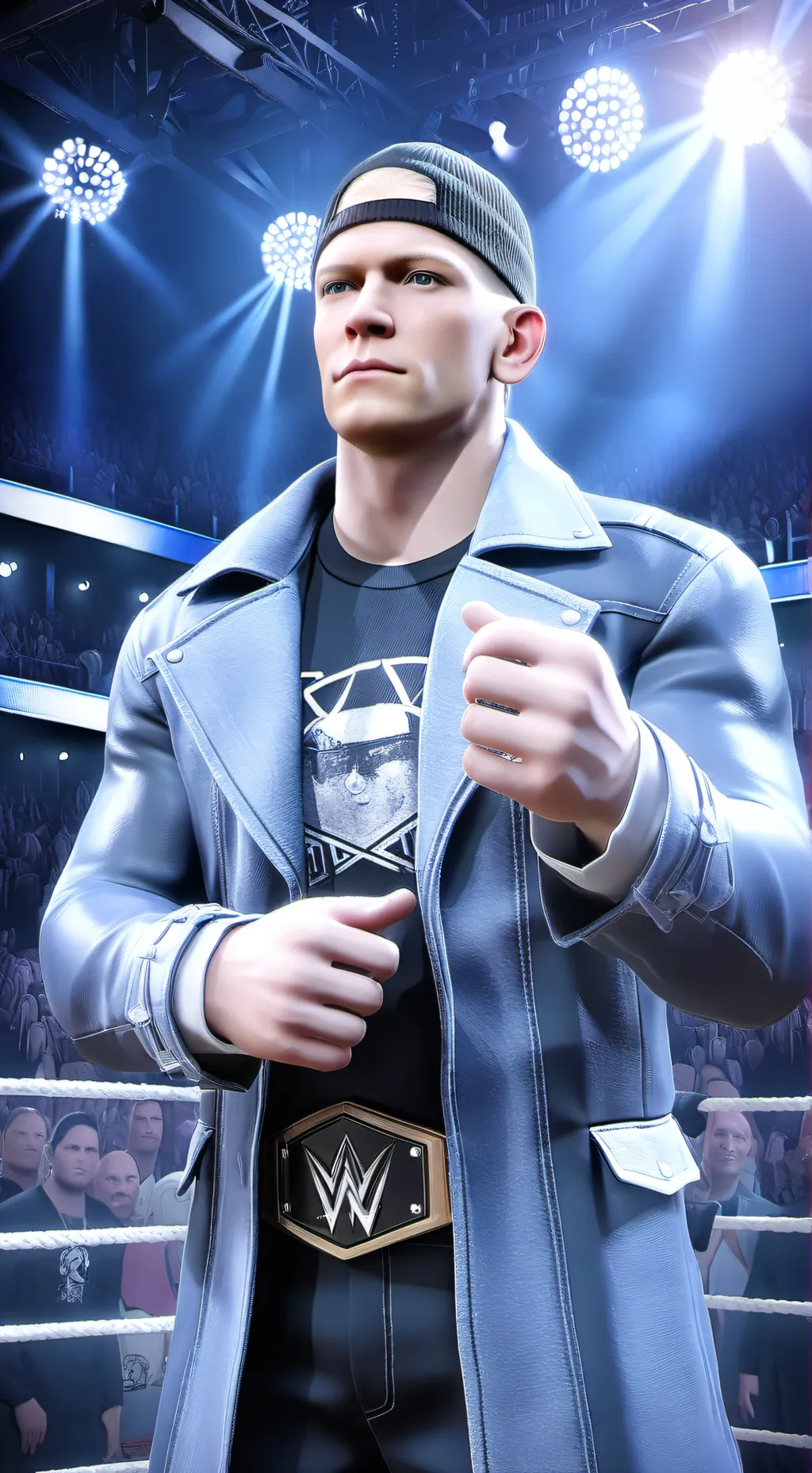 ai character: John Cena background
