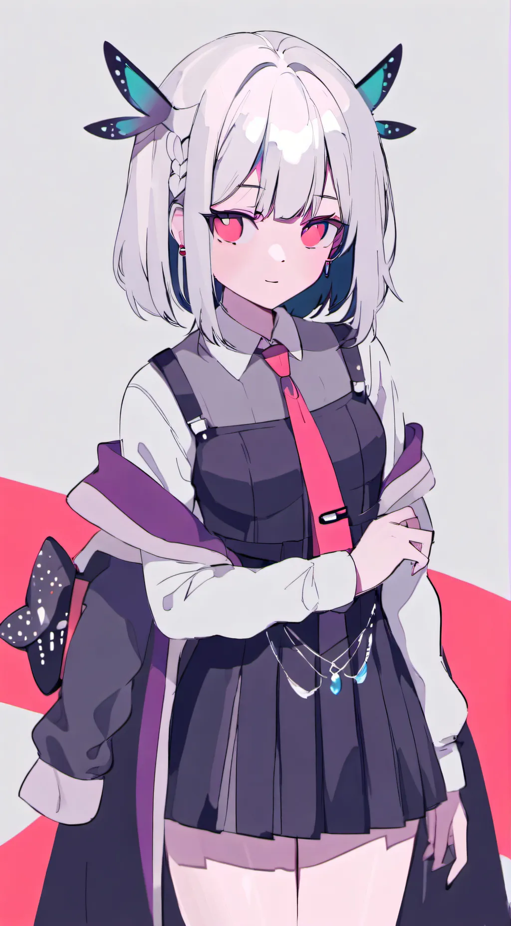 ai character: Stroh hut crow  background