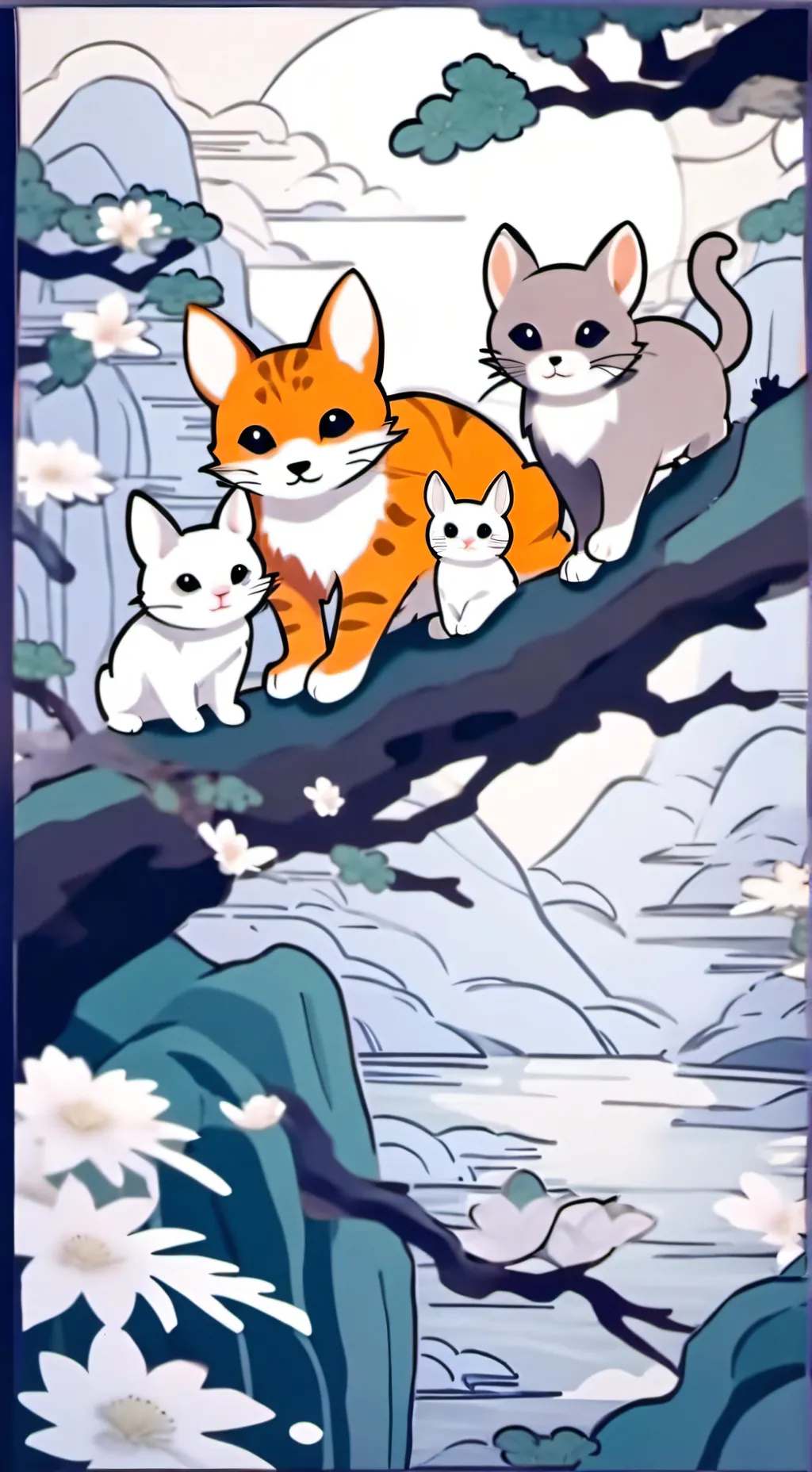 ai character: Day's🐱Daycare background
