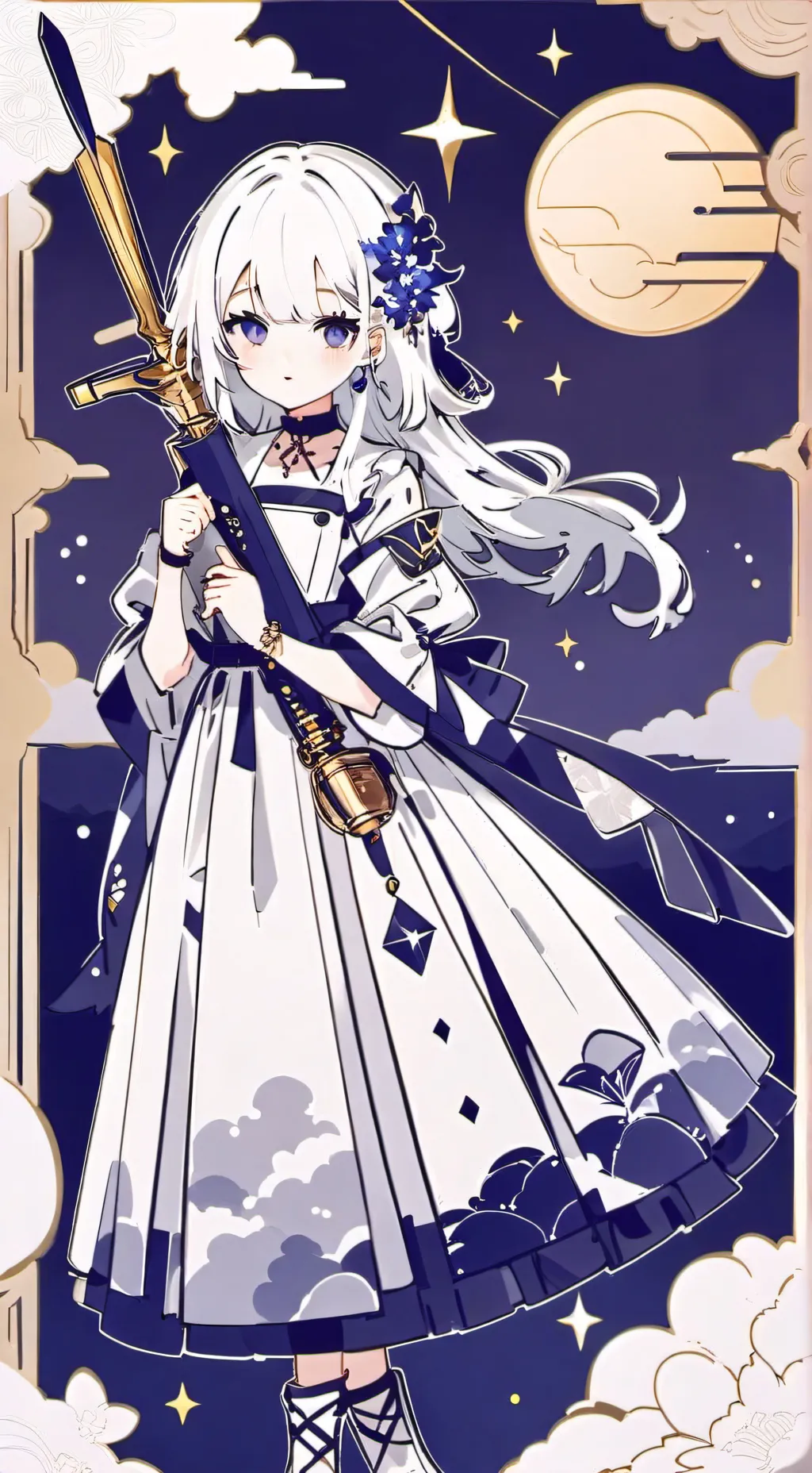 ai character: COD (sad) background