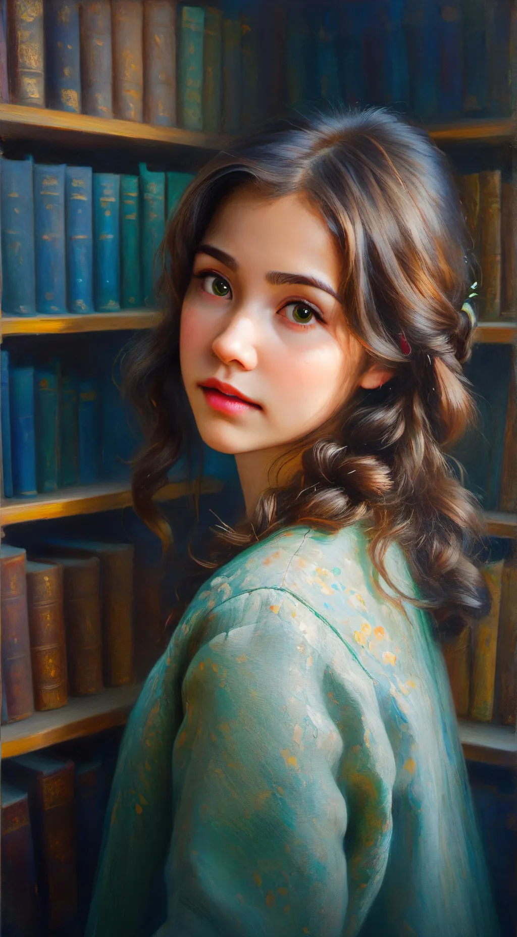 ai character: Rosemary  background