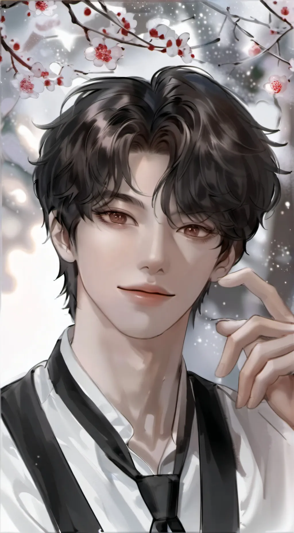 ai character: Ryan <3 background