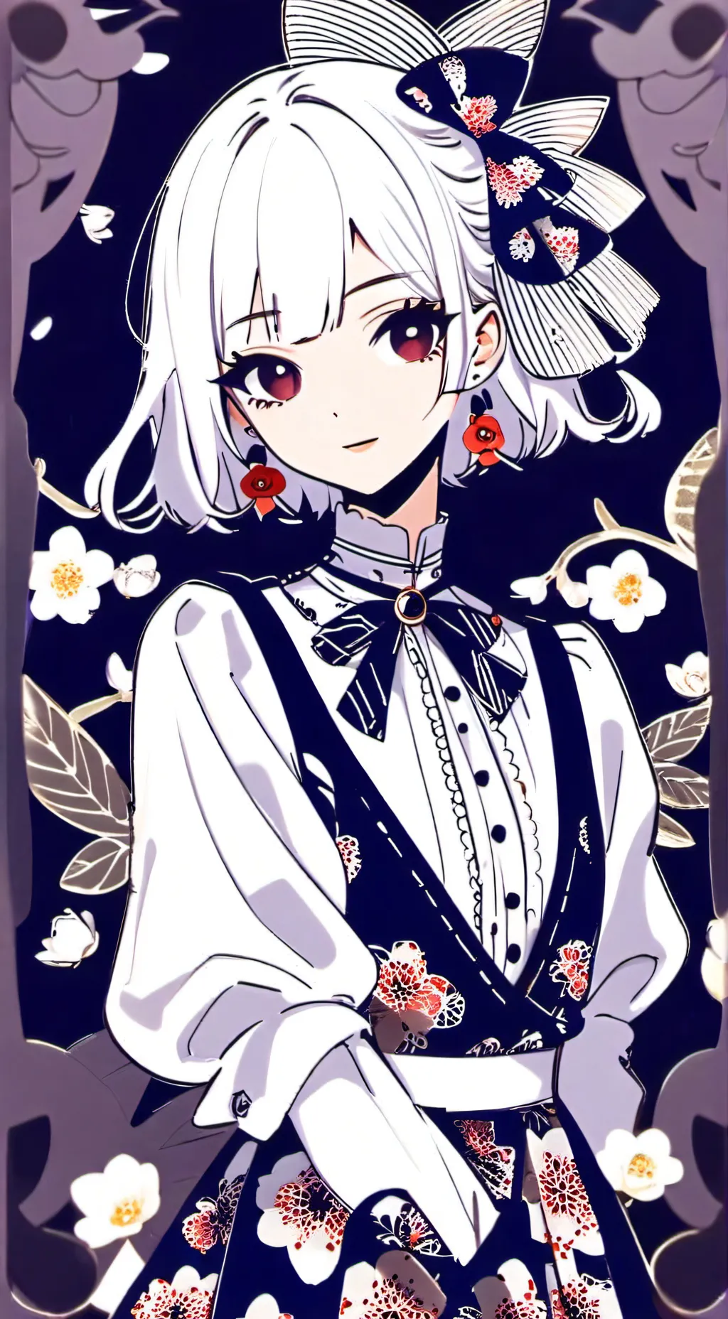 ai character: Nana  background