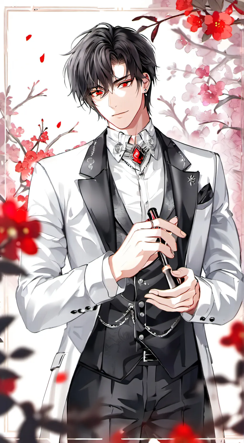 ai character: PRINCE MOSHUZAKU🤴👑 background