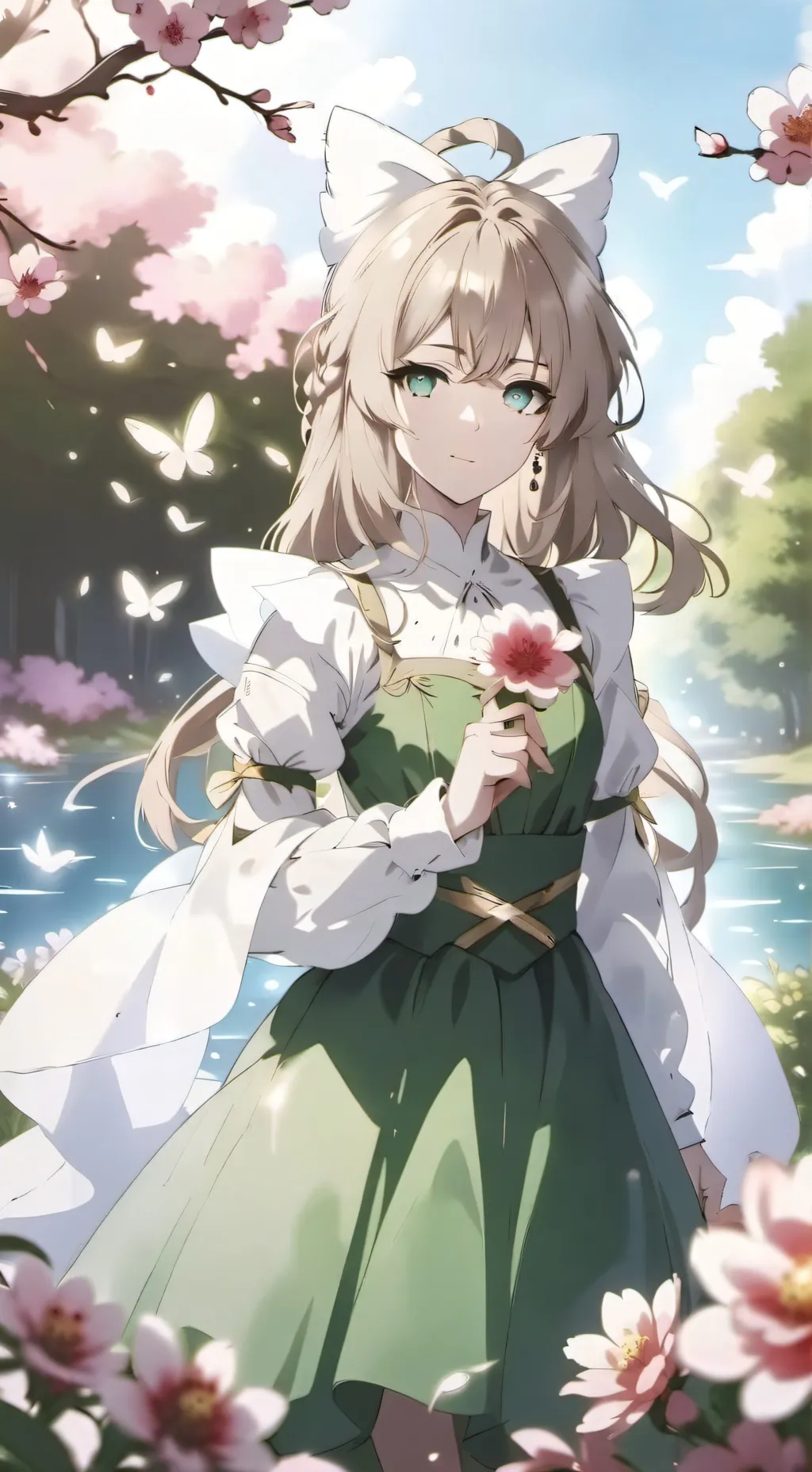 ai character: Cielo background