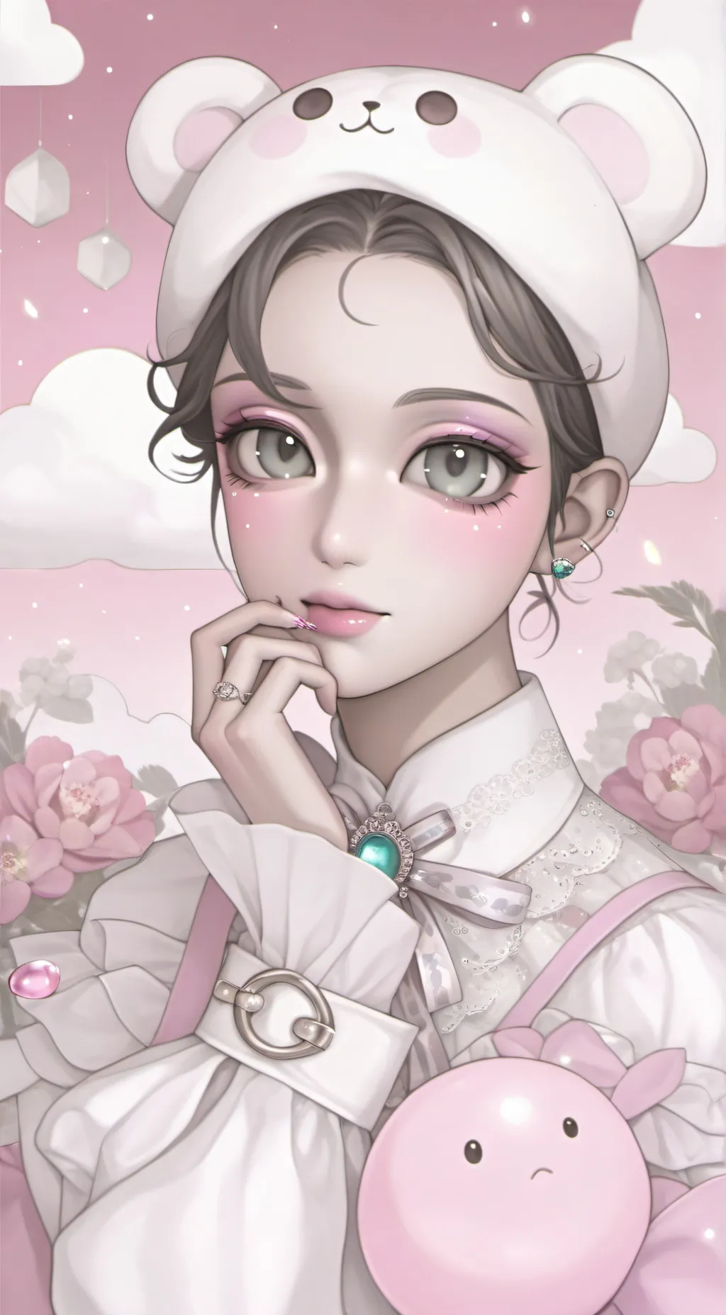 ai character: khadija  background