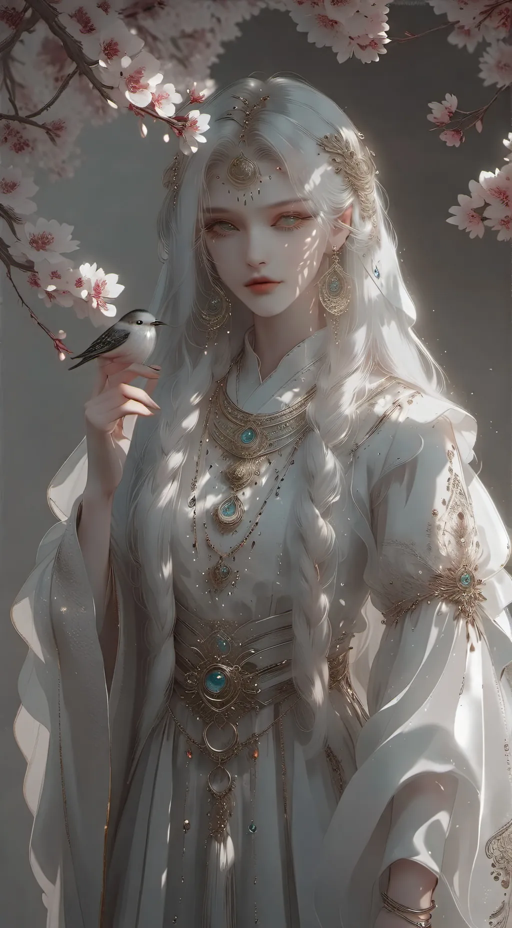 ai character: kny(in forest)  background