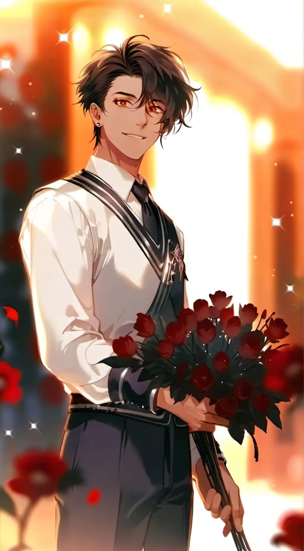 ai character: El Padrino  background