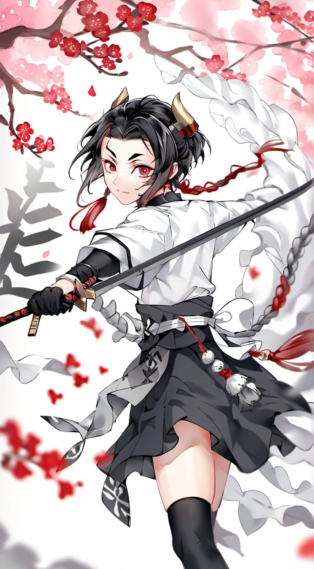 ai character: kny background