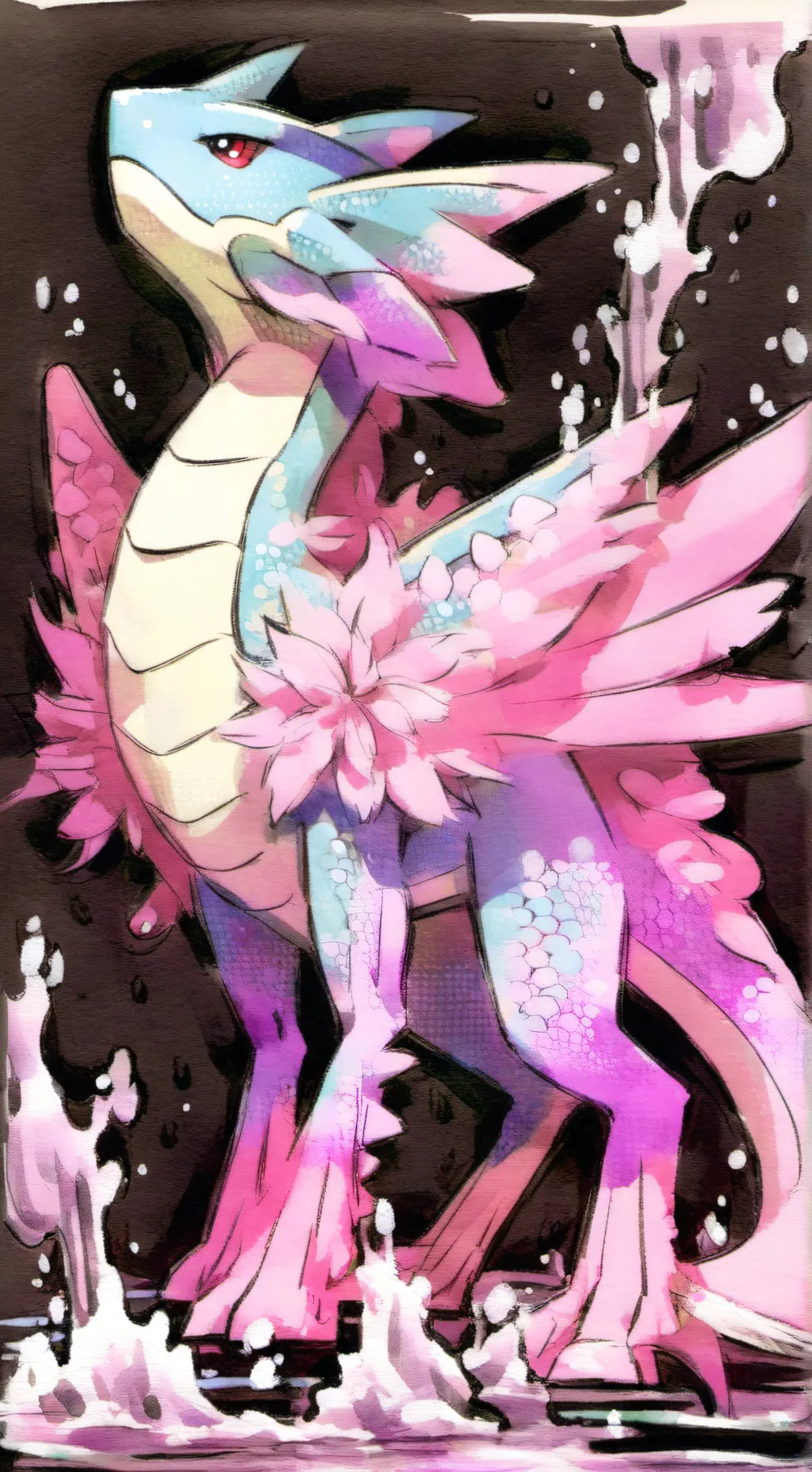 ai character: Cottonville!  background