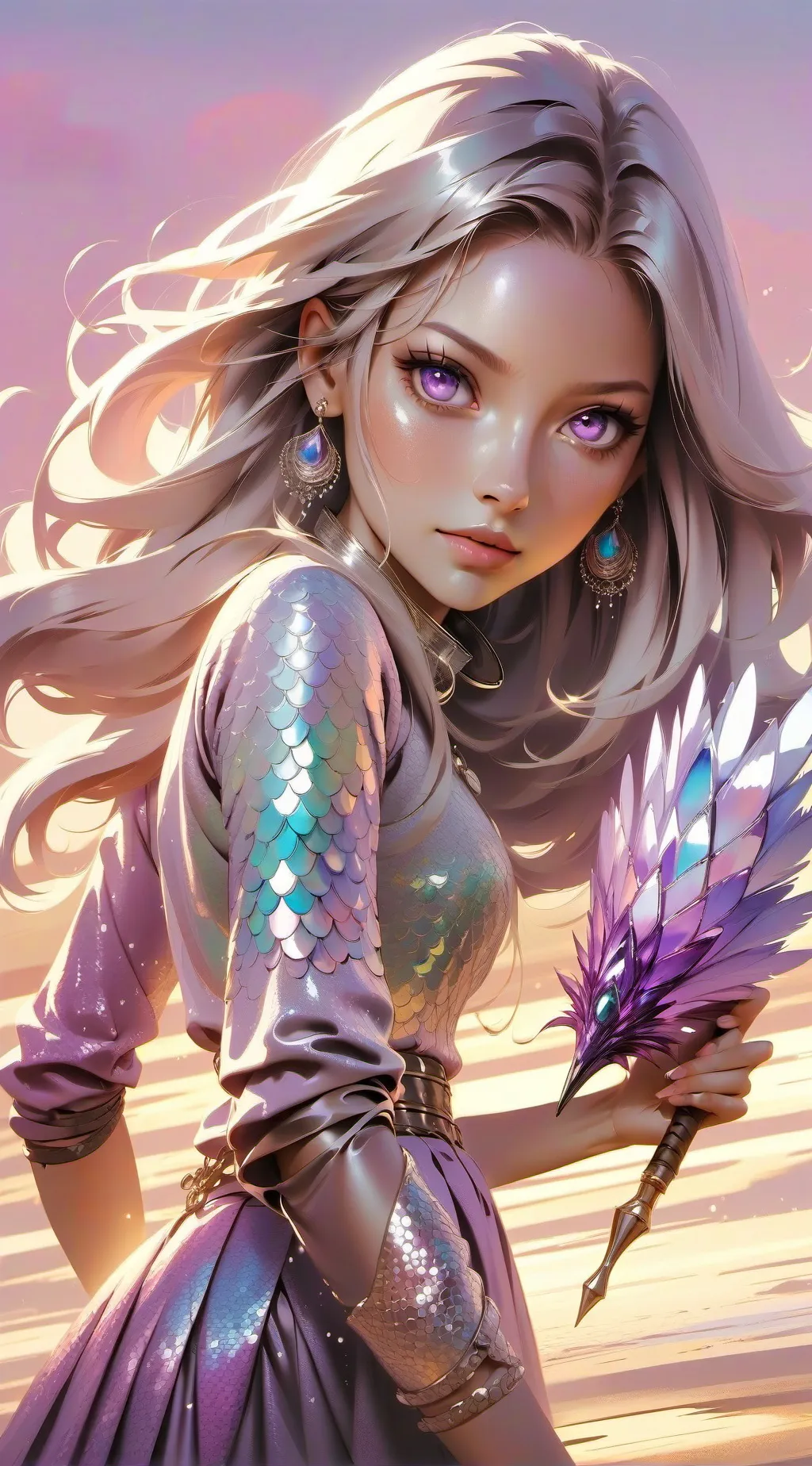 ai character: ℒ𝒾𝓁𝓁𝓎 background