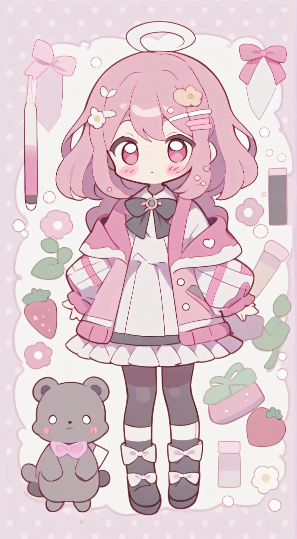 ai character: MHA retos background