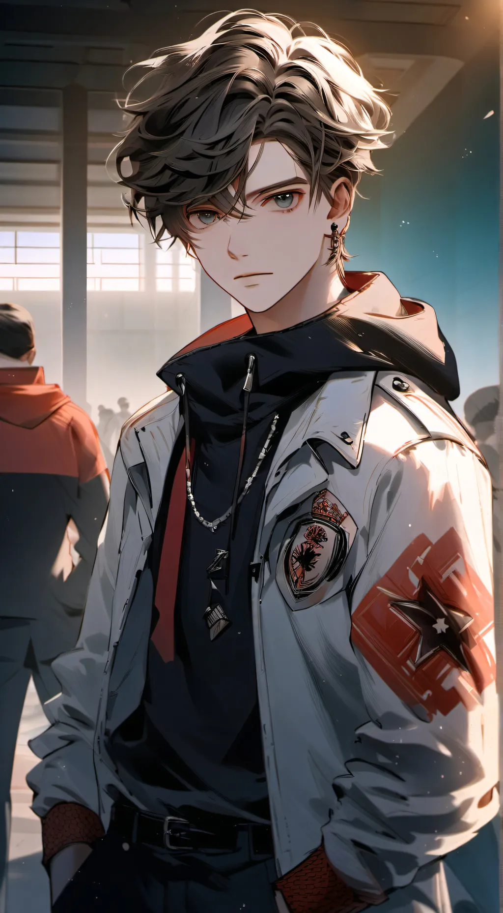 ai character: steve background