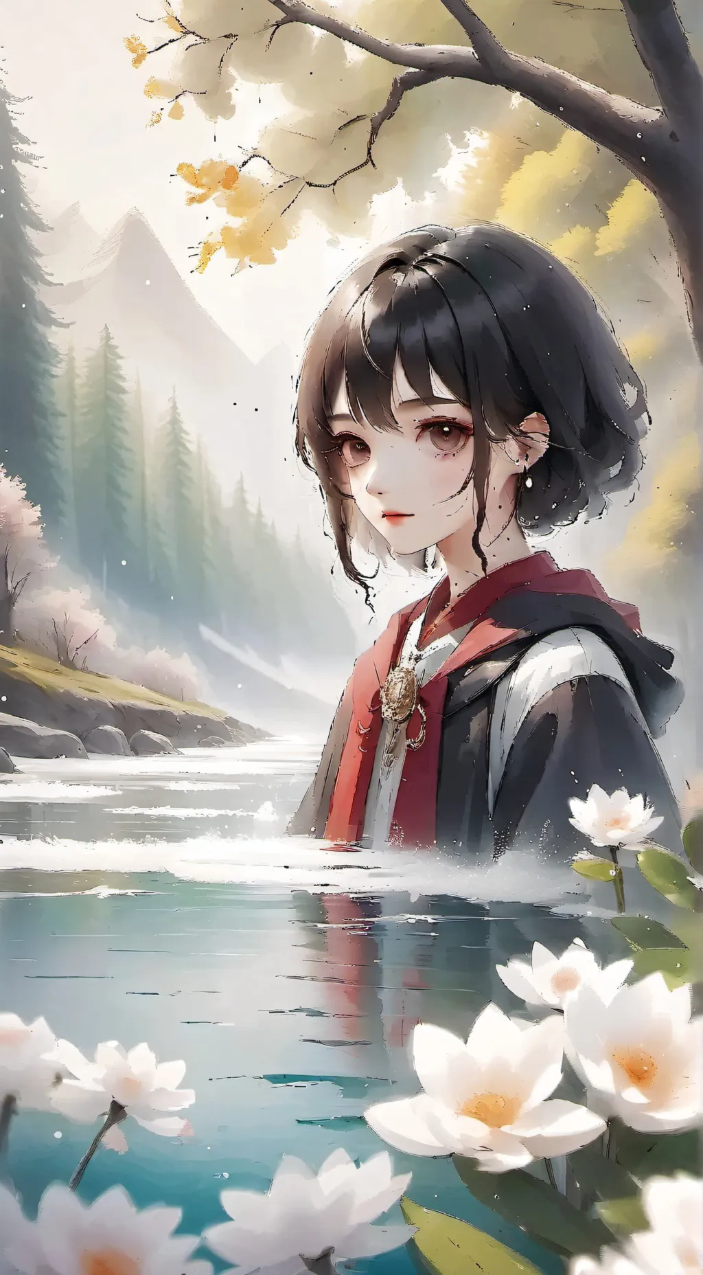 ai character: kira background