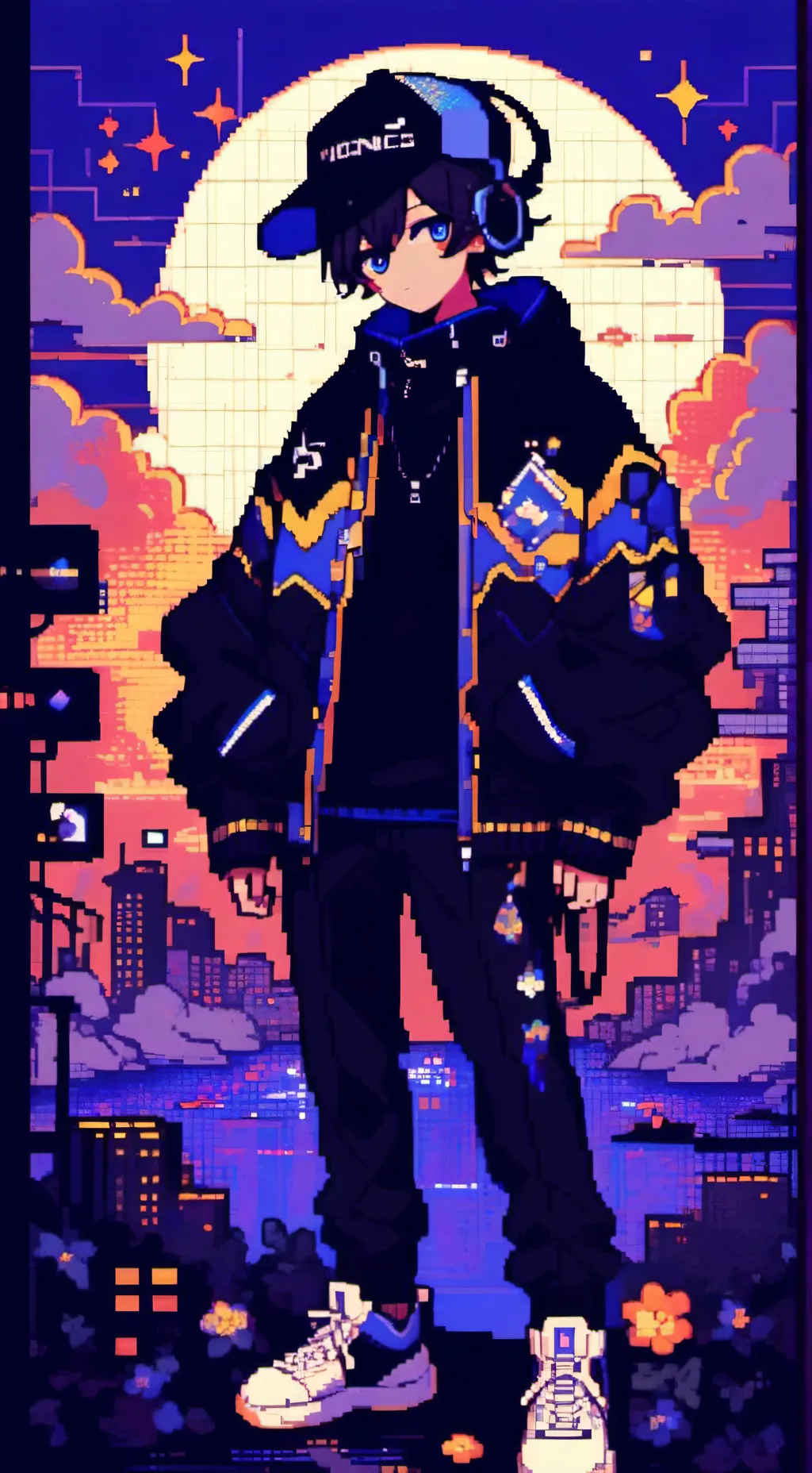 ai character: Adrian background