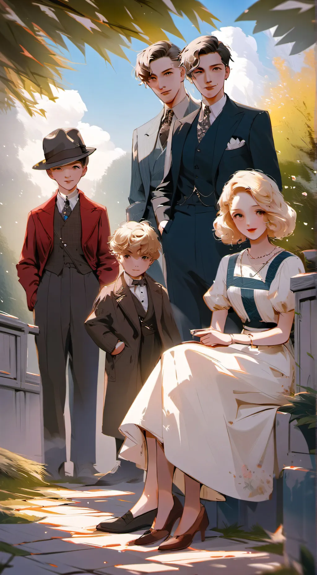 ai character: family  background