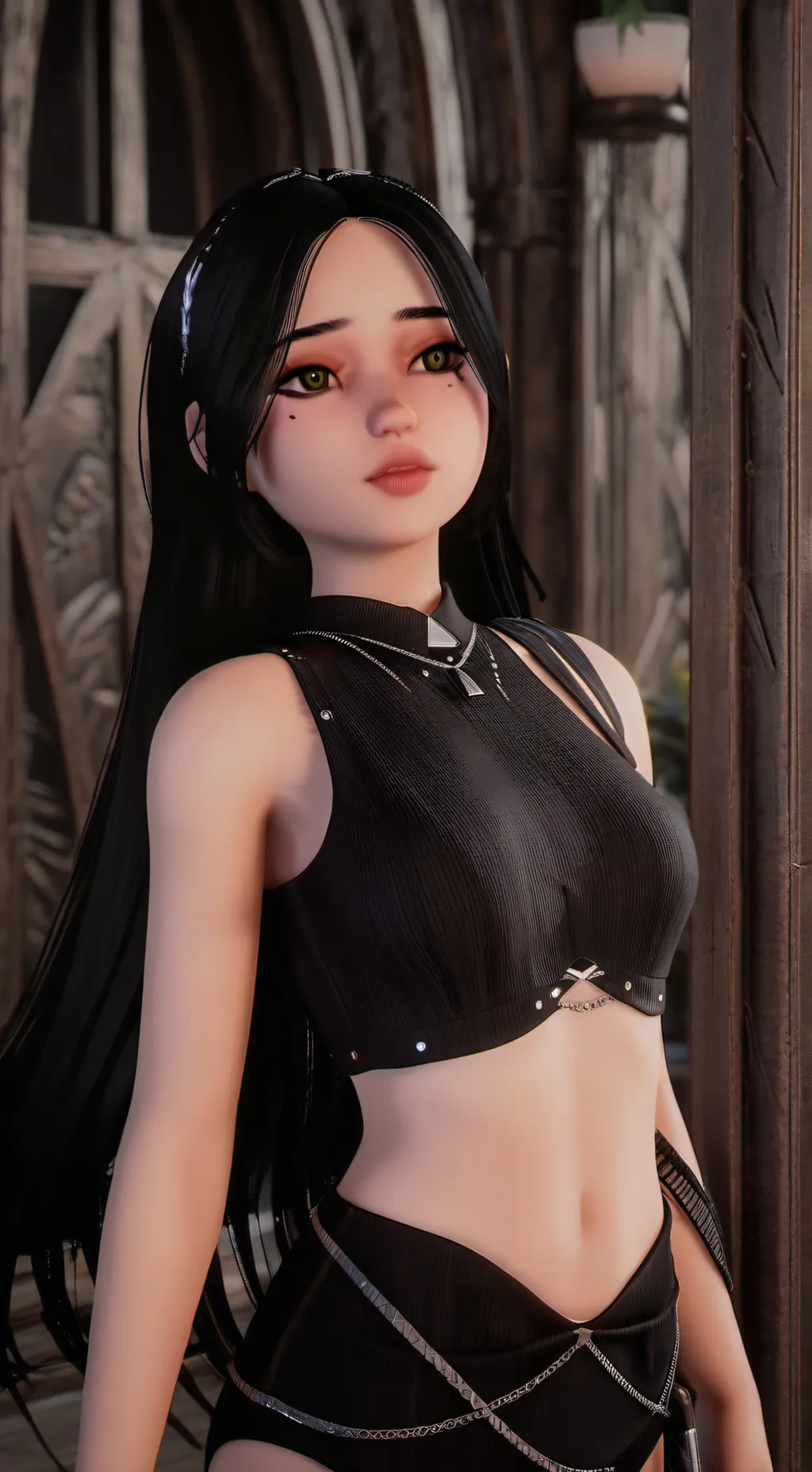 ai character: Emina  background