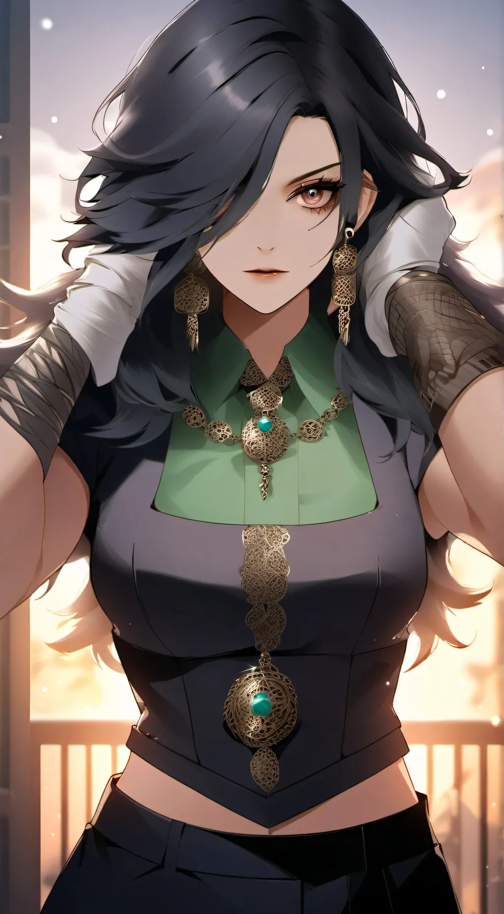 ai character: Roxanne background