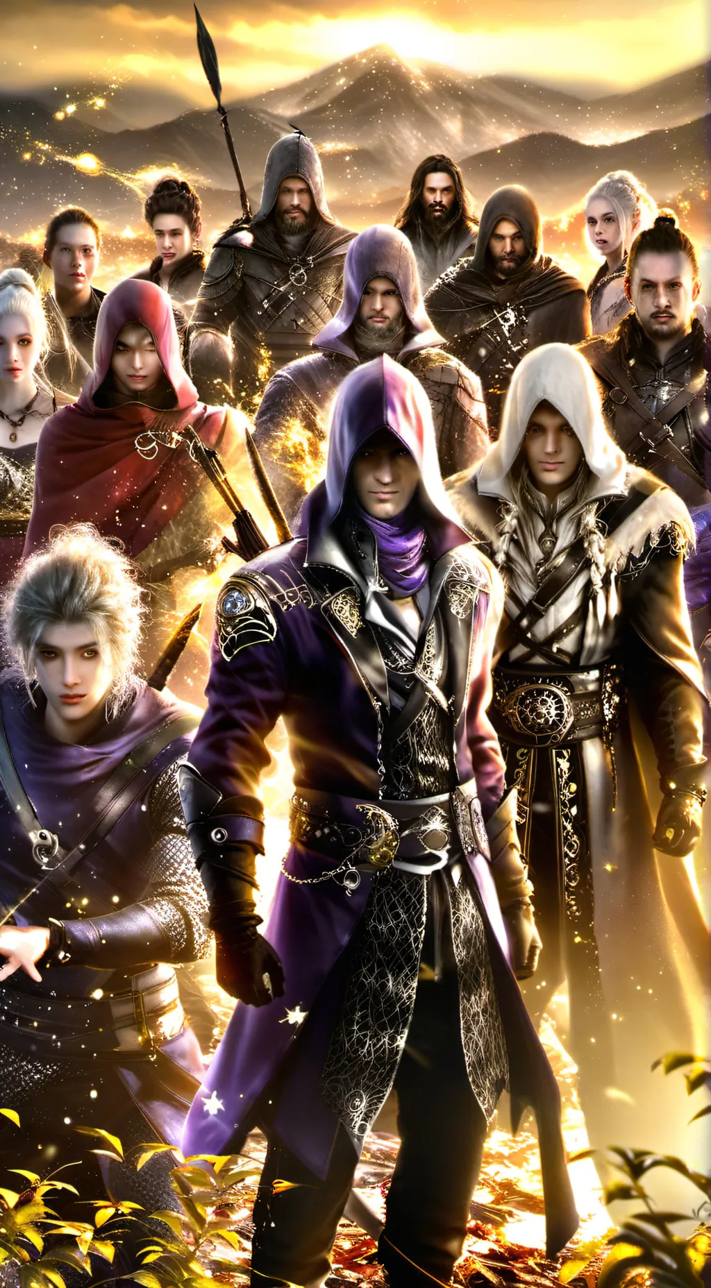 ai character: whole world  background