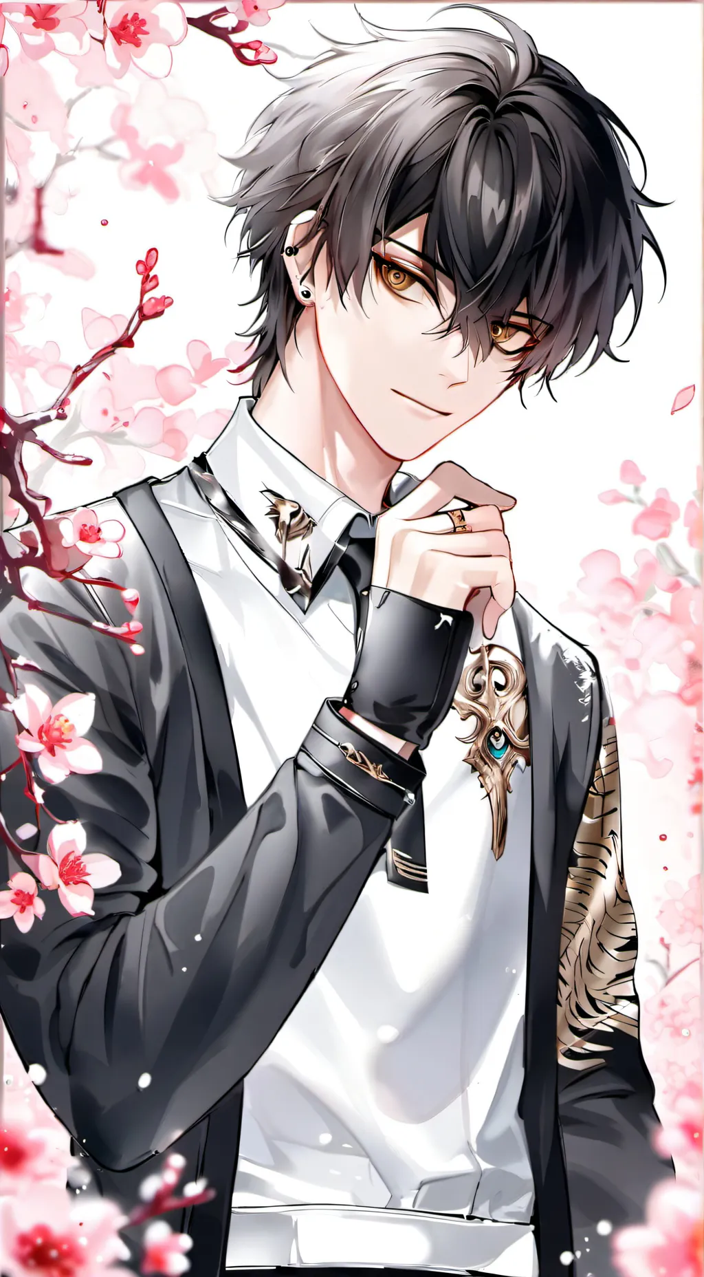 ai character: Yuto  background