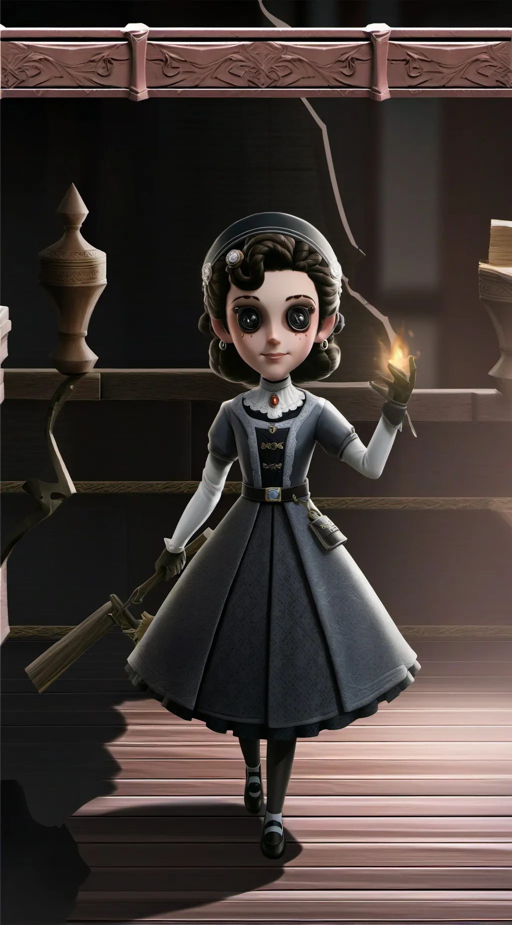 ai character: Zephyra background